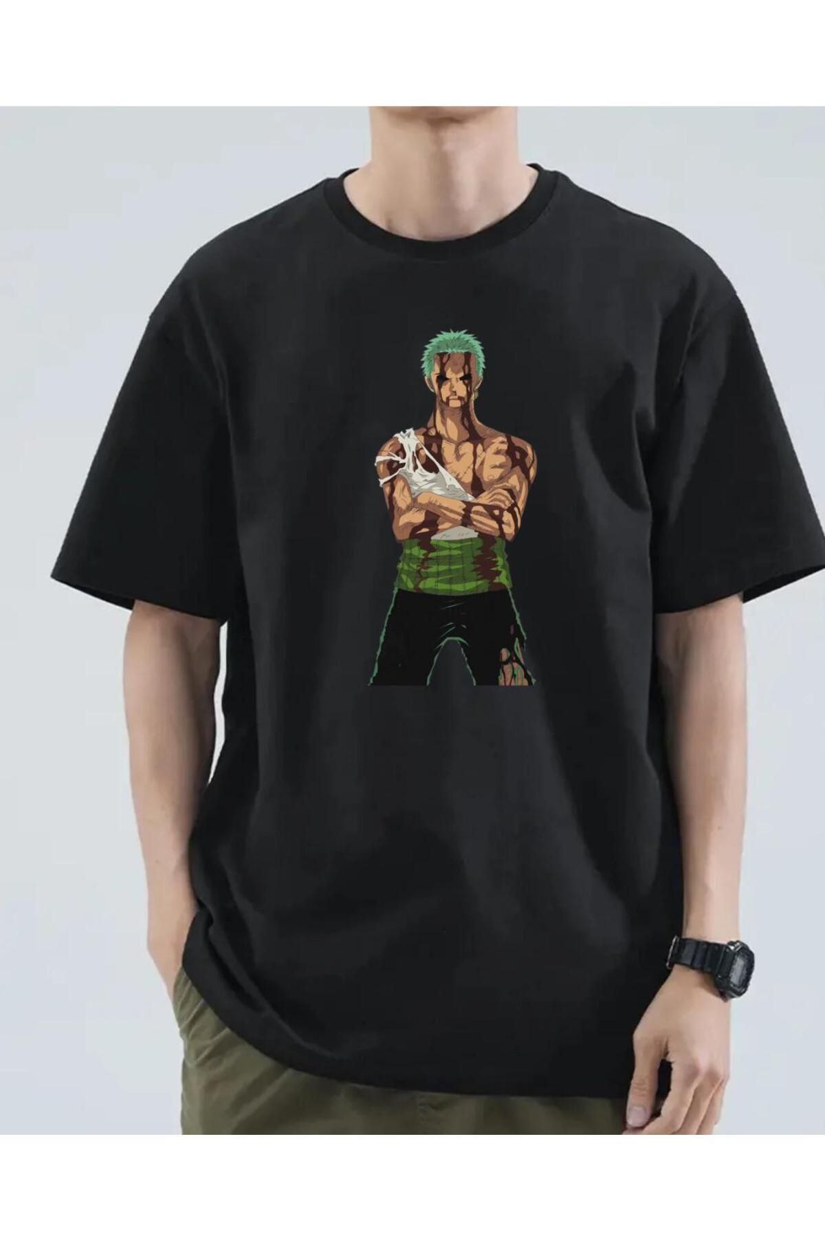 exans moda yesil saç Tasarım Baskılı Oversize Tişört