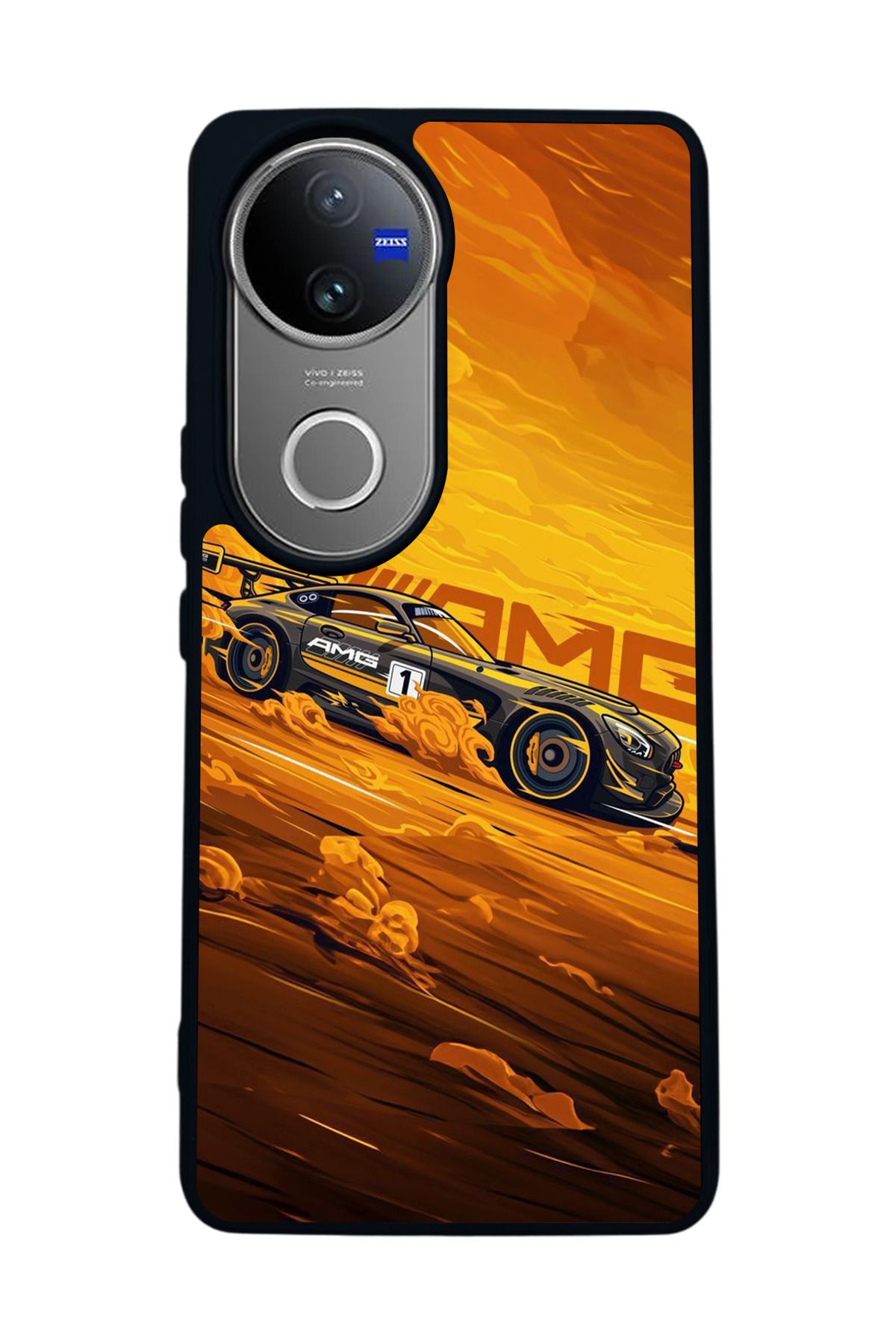 BGAKSESUAR Vivo V50 5G Uyumlu Mat Siyah Kılıf – Yumuşak Silikon, Koruyucu, Şok Emici Kapak