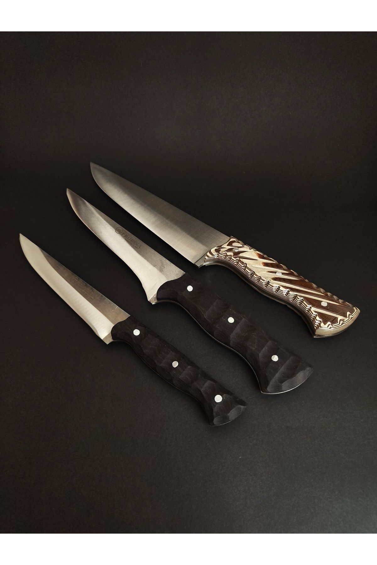 Krc Knife 3'lü Bıçak Seti