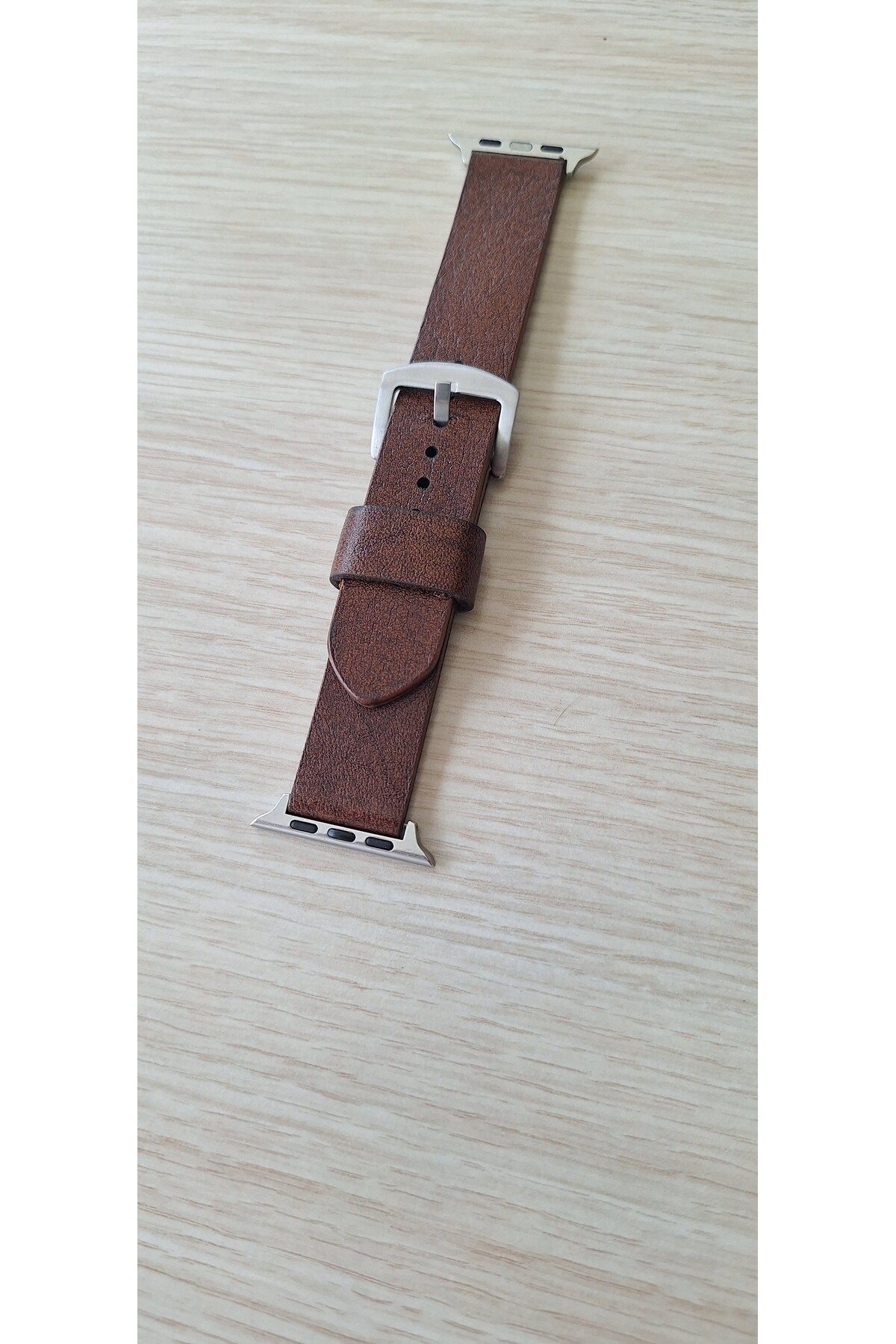 FIRSATTAN 42-44-45-46-49 MM GÜMÜŞ RENK PREMİUM ELYAPIMI (HAND MADE) ÇİFT KAT GERÇEK DERİ KORDON
