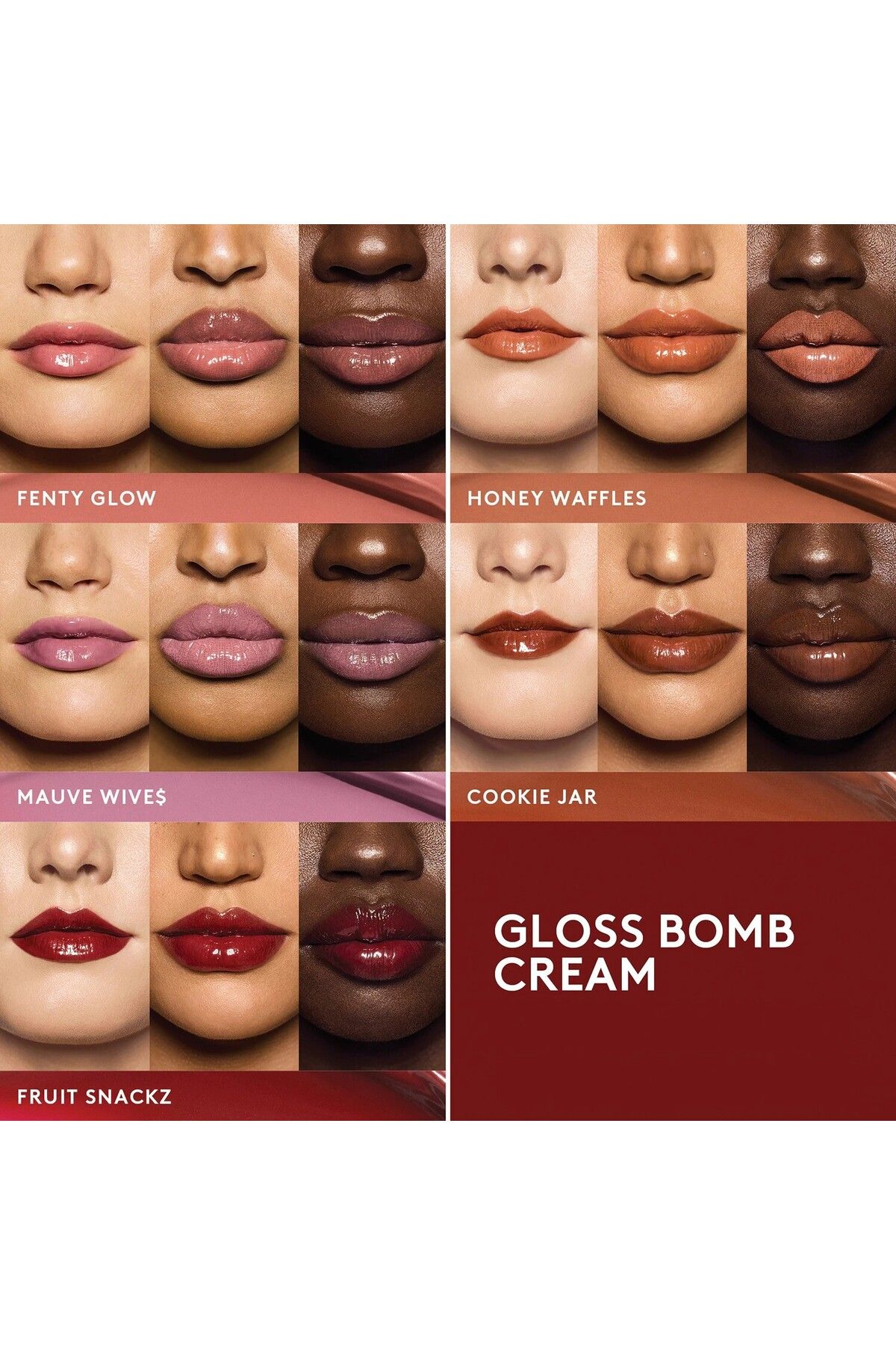 FENTY BEAUTY-Lip Gloss for Smooth and Plump Lips - Cookie Jar (9 ml) 3
