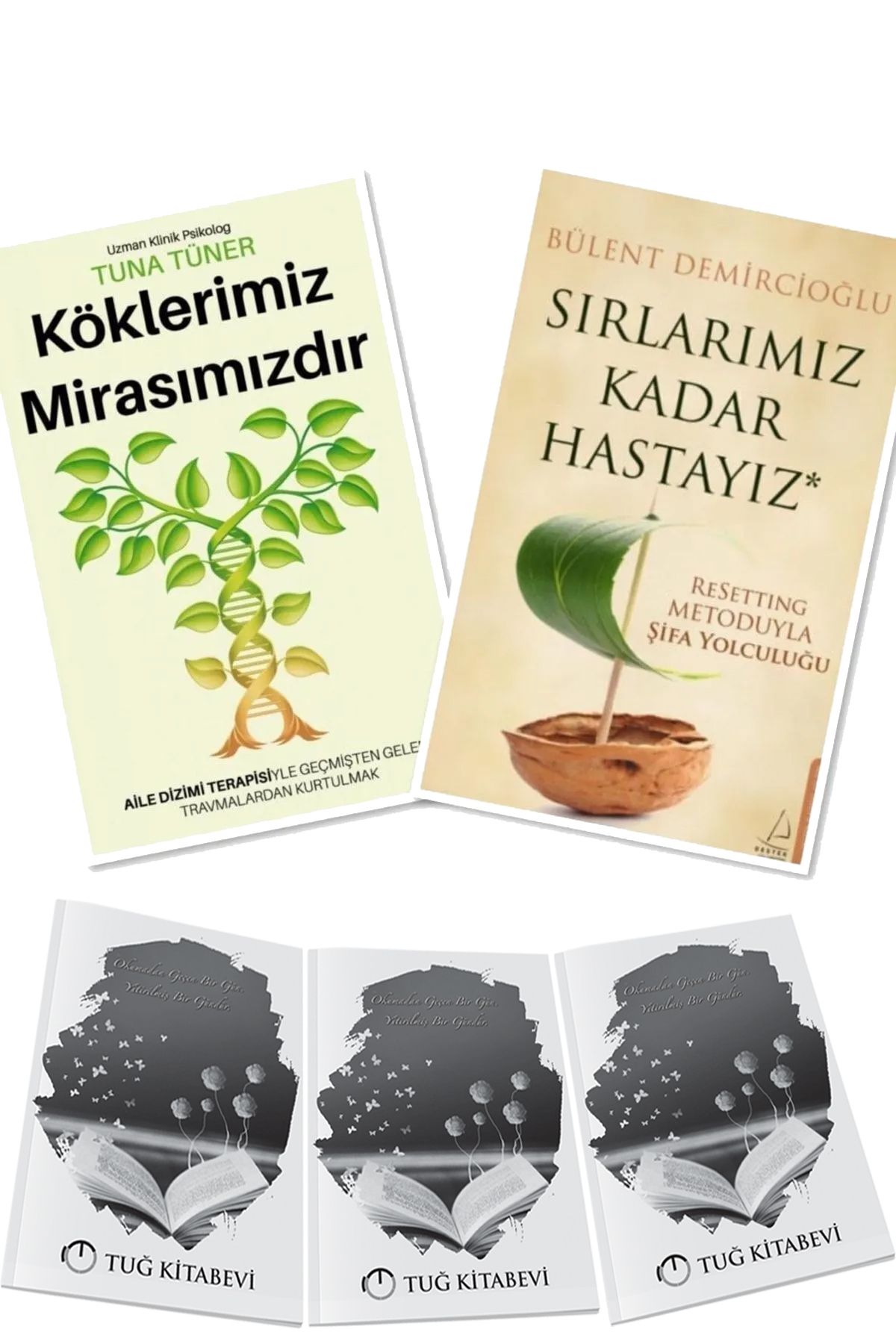 Destek Yayınları Köklerimiz Mirasımızdır ve Sırlarımız Kadar Hastayız Tuna Tüner & Bülent Demircioğlu + Hediyeli