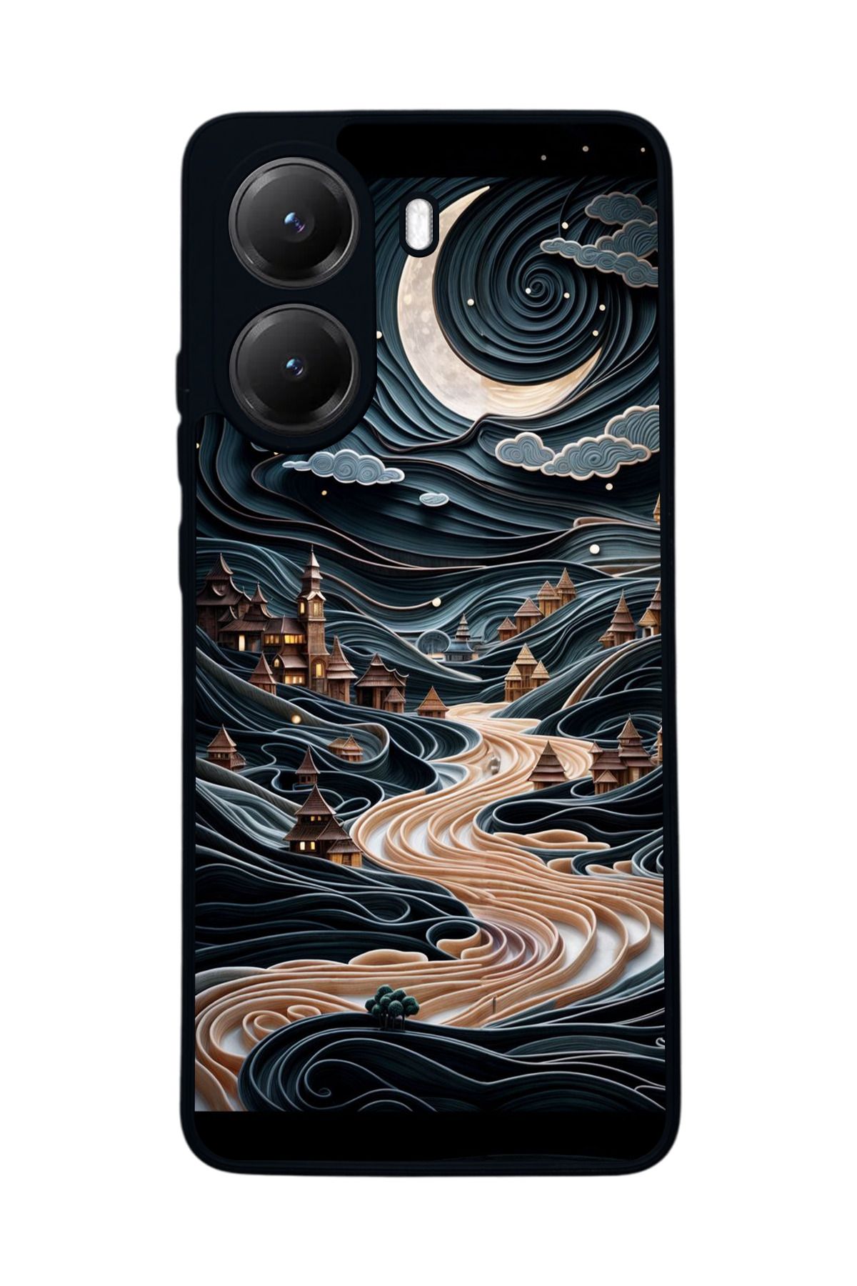 BGAKSESUAR Xiaomi Poco X7 Pro Uyumlu Mat Siyah Kılıf – Yumuşak Silikon, Koruyucu, Şok Emici Kapak