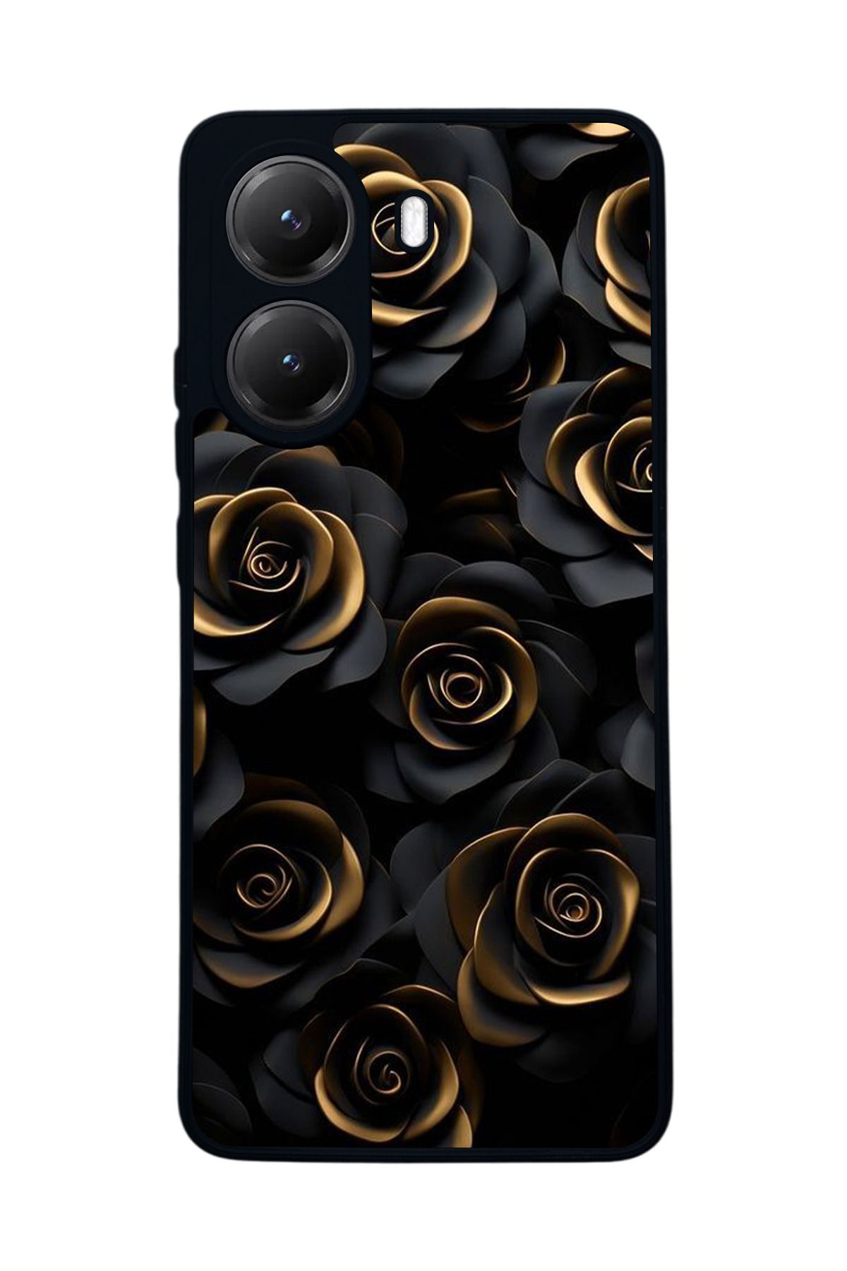 BGAKSESUAR Xiaomi Poco X7 Pro Uyumlu Mat Siyah Kılıf – Yumuşak Silikon, Koruyucu, Şok Emici Kapak