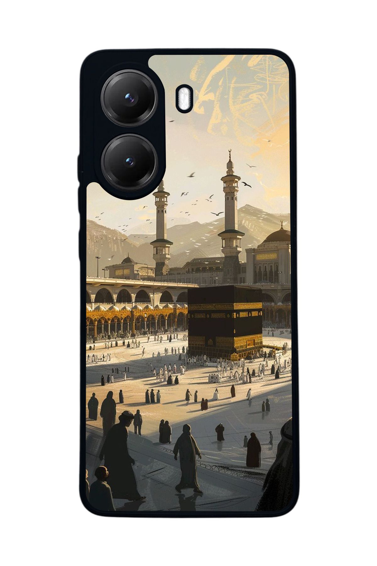 BGAKSESUAR Xiaomi Poco X7 Pro Uyumlu Mat Siyah Kılıf – Yumuşak Silikon, Koruyucu, Şok Emici Kapak
