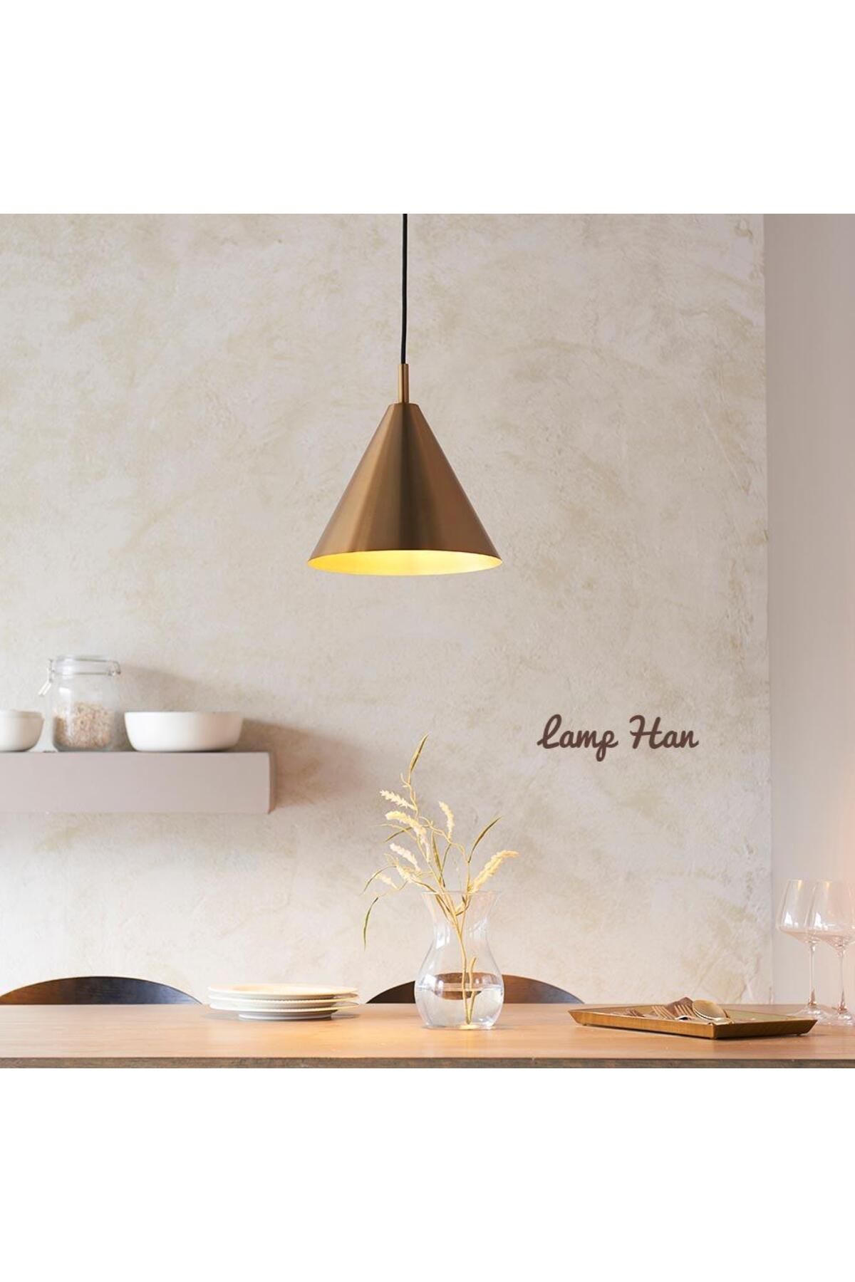 Lamp Han Konik Serisi Şık Orta Çağ Sarkıt Avize