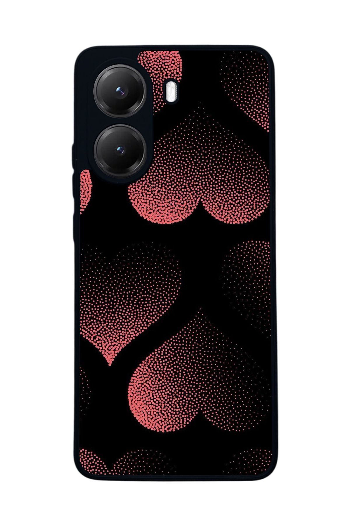 BGAKSESUAR Xiaomi Poco X7 Pro Uyumlu Mat Siyah Kılıf – Yumuşak Silikon, Koruyucu, Şok Emici Kapak