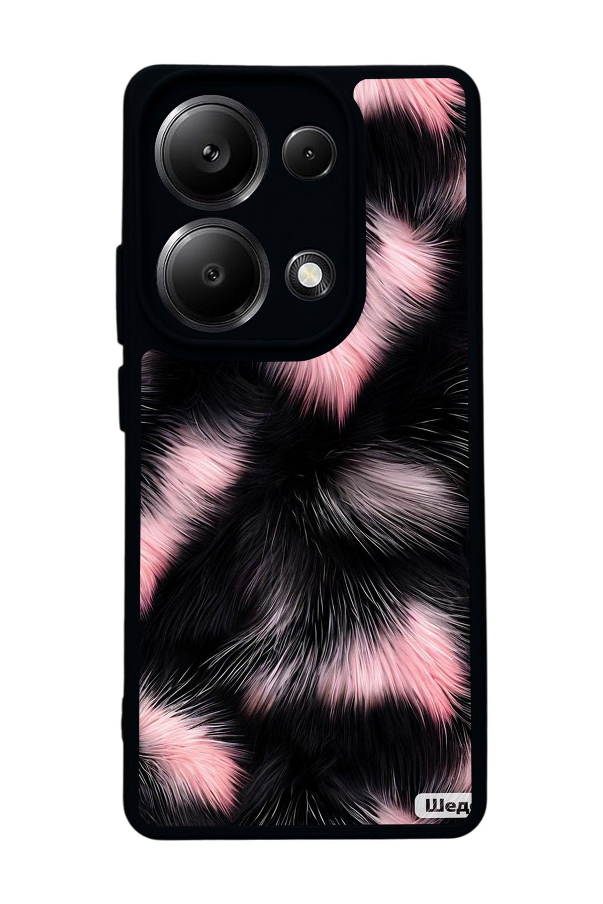 BGAKSESUAR Xiaomi Redmi Note 13 Pro 4G Uyumlu Mat Siyah Kılıf – Yumuşak Silikon, Koruyucu, Şok Emici Kapak