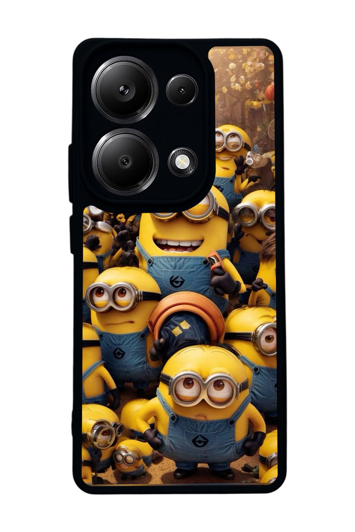 BGAKSESUAR Xiaomi Redmi Note 13 Pro 4G Uyumlu Mat Siyah Kılıf – Yumuşak Silikon, Koruyucu, Şok Emici Kapak