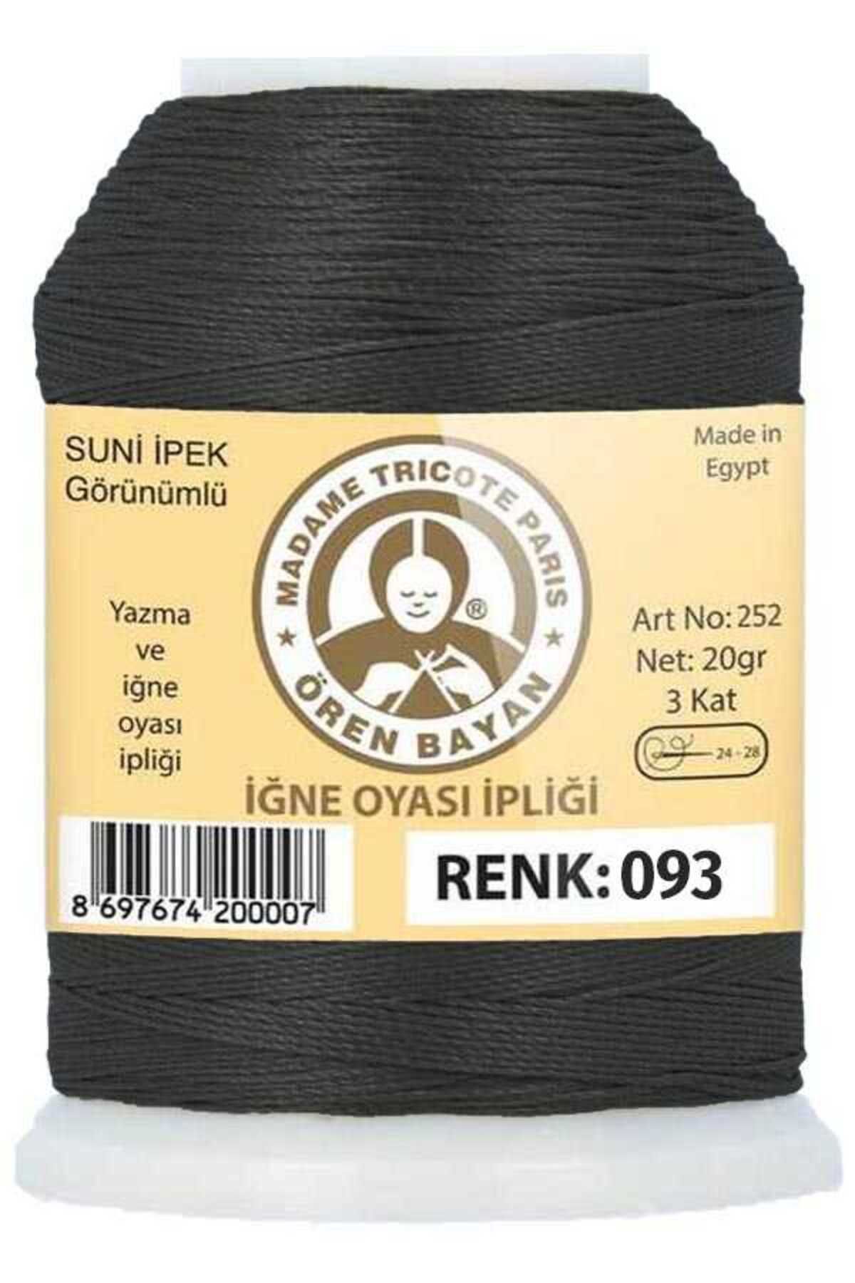 Müjde Tuhafiye Ören İğne Oyası İpliği 20 gr No:093