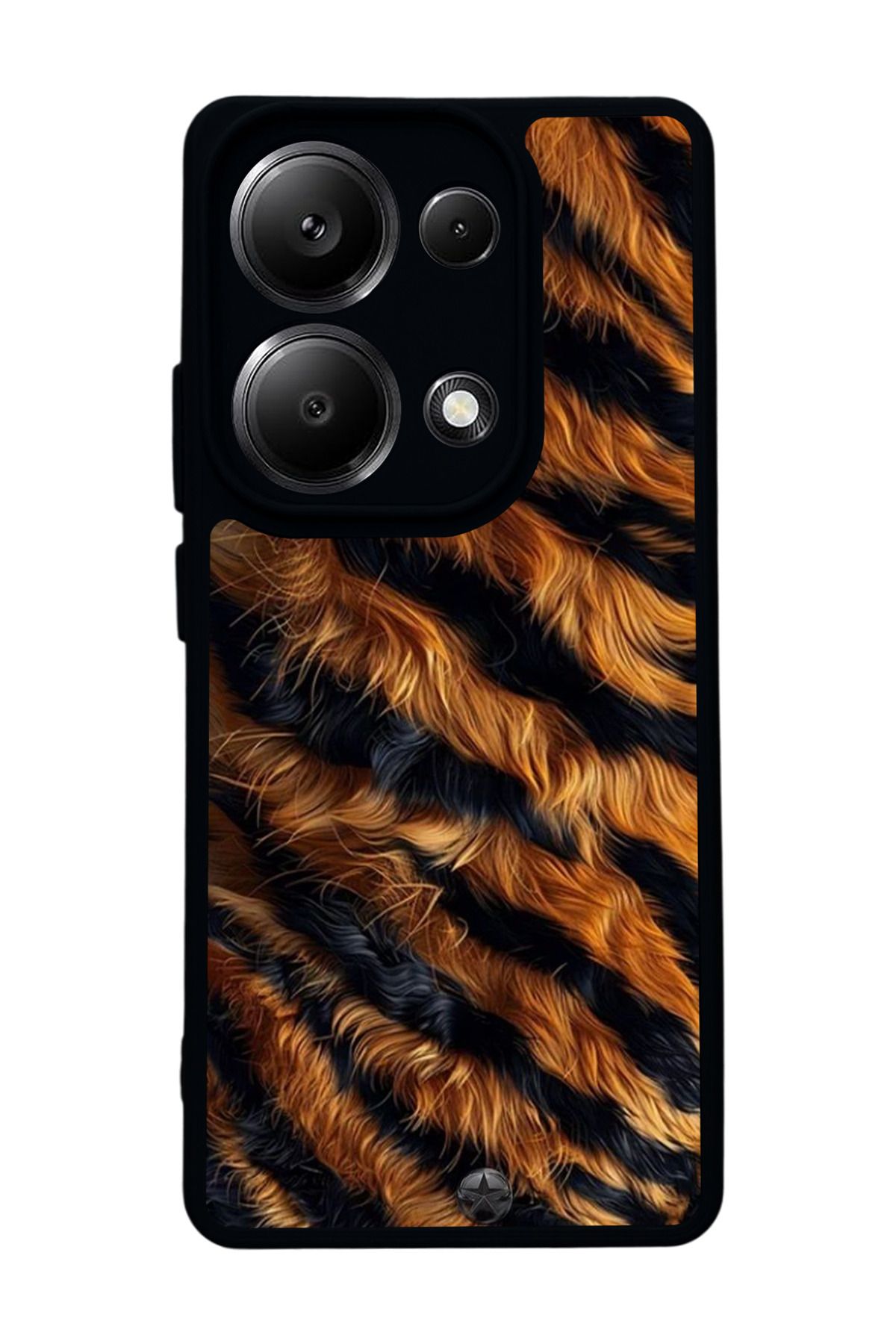 BGAKSESUAR Xiaomi Redmi Note 13 Pro 4G Uyumlu Mat Siyah Kılıf – Yumuşak Silikon, Koruyucu, Şok Emici Kapak