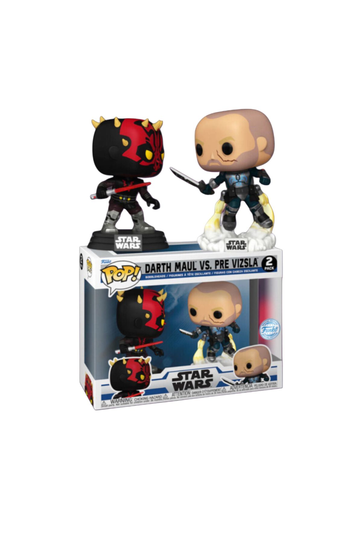 Funko Star Wars: The Clone Wars – Darth Maul vs. Pre Vizsla Exclusive Pop!