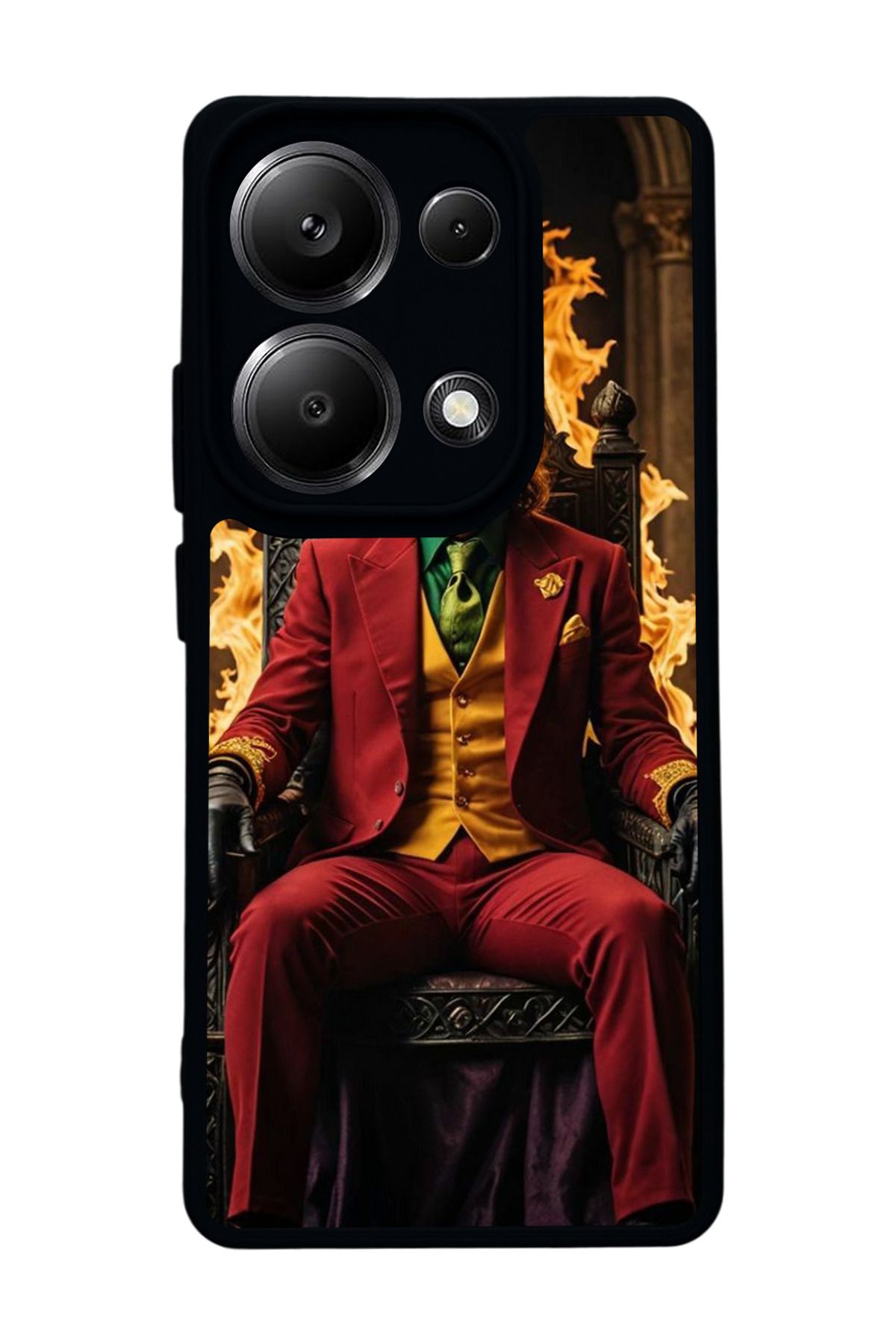 BGAKSESUAR Xiaomi Redmi Note 13 Pro 4G Uyumlu Mat Siyah Kılıf – Yumuşak Silikon, Koruyucu, Şok Emici Kapak