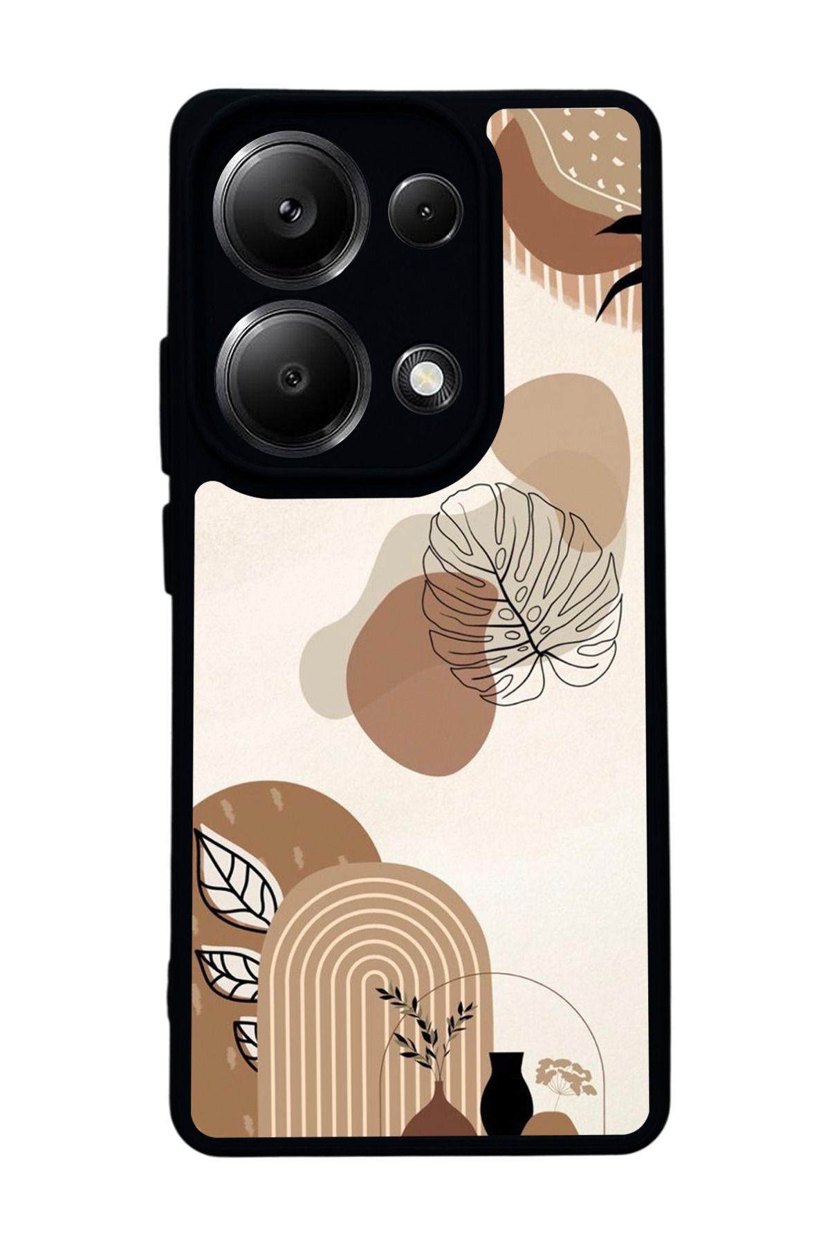BGAKSESUAR Xiaomi Redmi Note 13 Pro 4G Uyumlu Mat Siyah Kılıf – Yumuşak Silikon, Koruyucu, Şok Emici Kapak