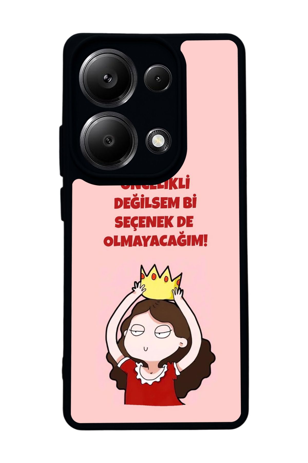 BGAKSESUAR Xiaomi Redmi Note 13 Pro 4G Uyumlu Mat Siyah Kılıf – Yumuşak Silikon, Koruyucu, Şok Emici Kapak
