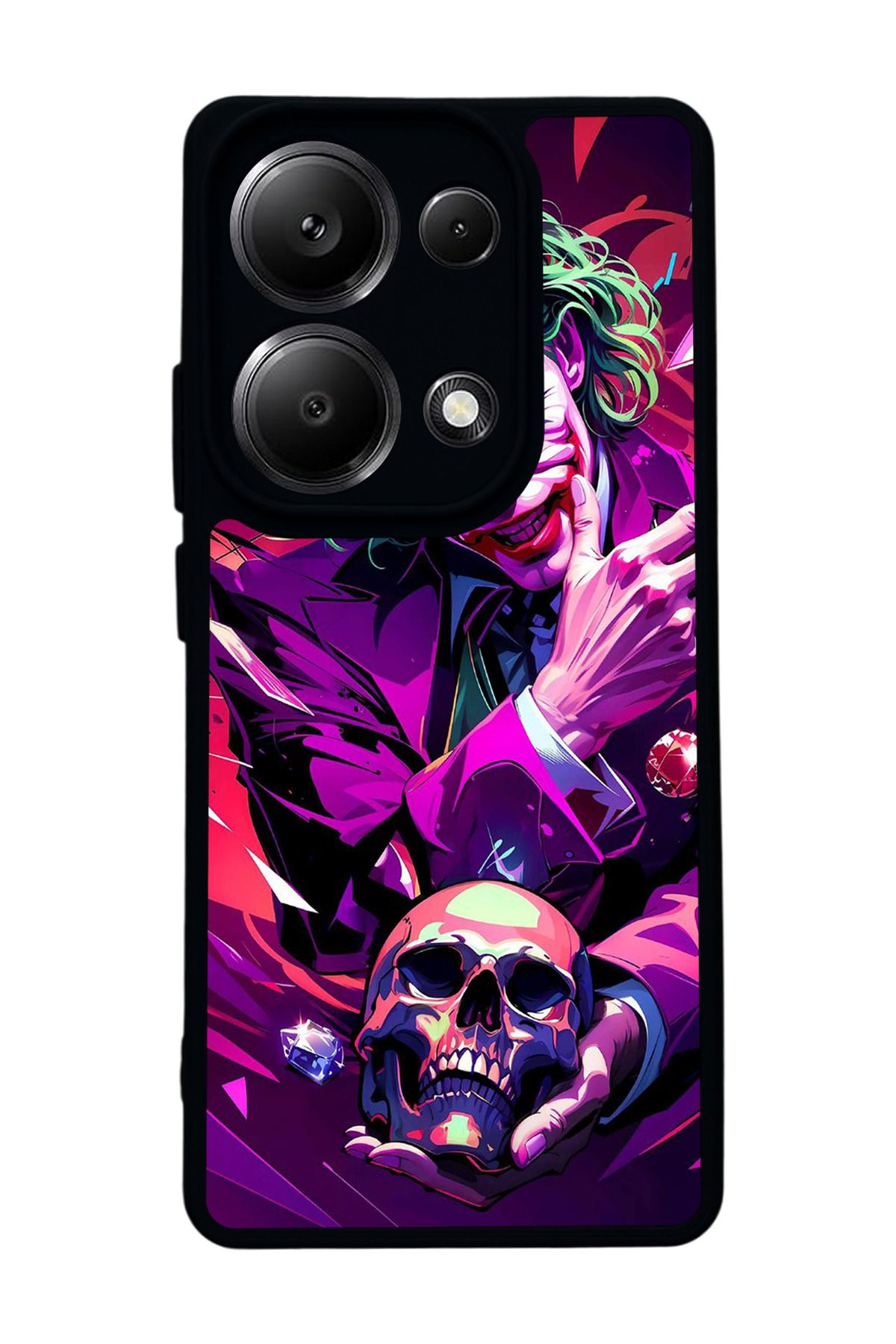 BGAKSESUAR Xiaomi Redmi Note 13 Pro 4G Uyumlu Mat Siyah Kılıf – Yumuşak Silikon, Koruyucu, Şok Emici Kapak