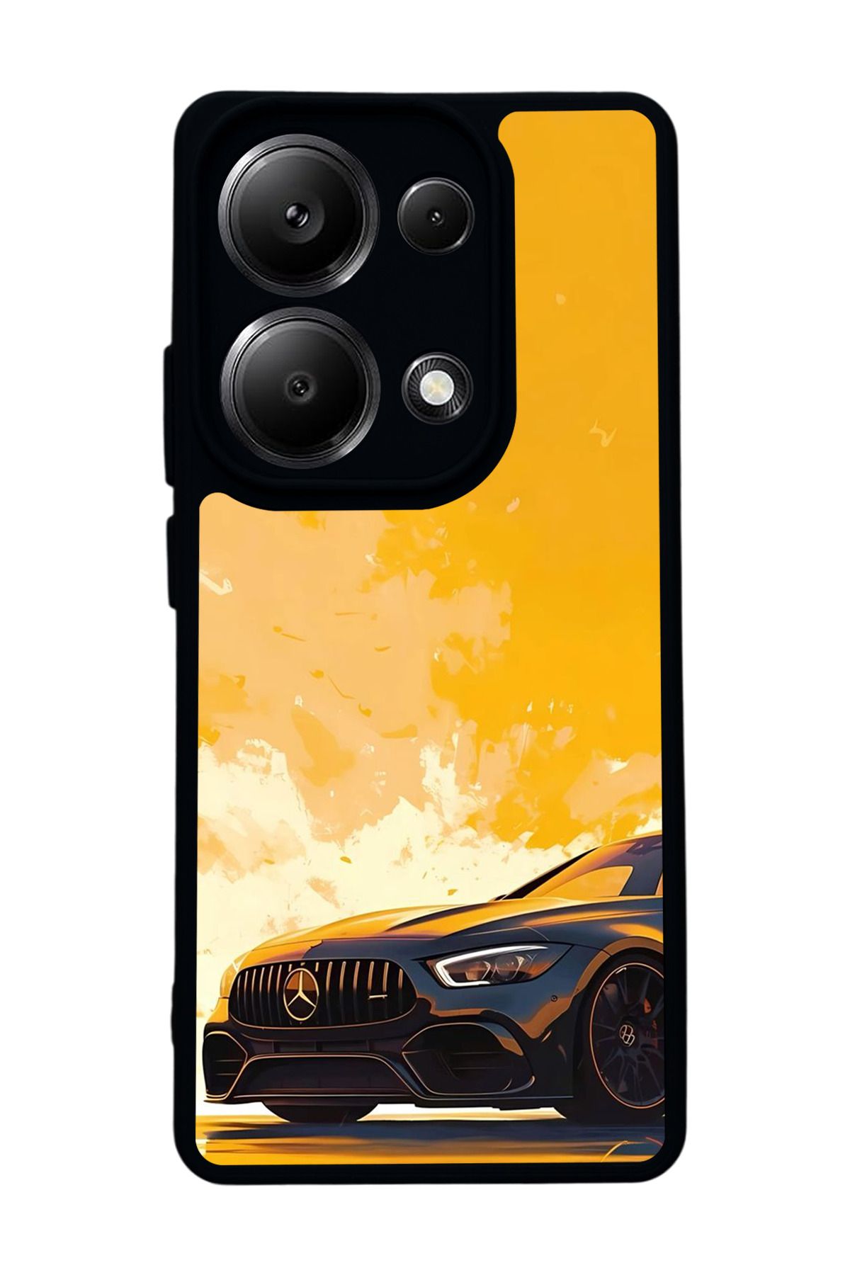 BGAKSESUAR Xiaomi Redmi Note 13 Pro 4G Uyumlu Mat Siyah Kılıf – Yumuşak Silikon, Koruyucu, Şok Emici Kapak