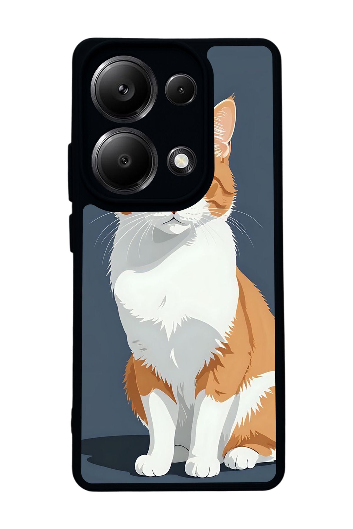 BGAKSESUAR Xiaomi Redmi Note 13 Pro 4G Uyumlu Mat Siyah Kılıf – Yumuşak Silikon, Koruyucu, Şok Emici Kapak