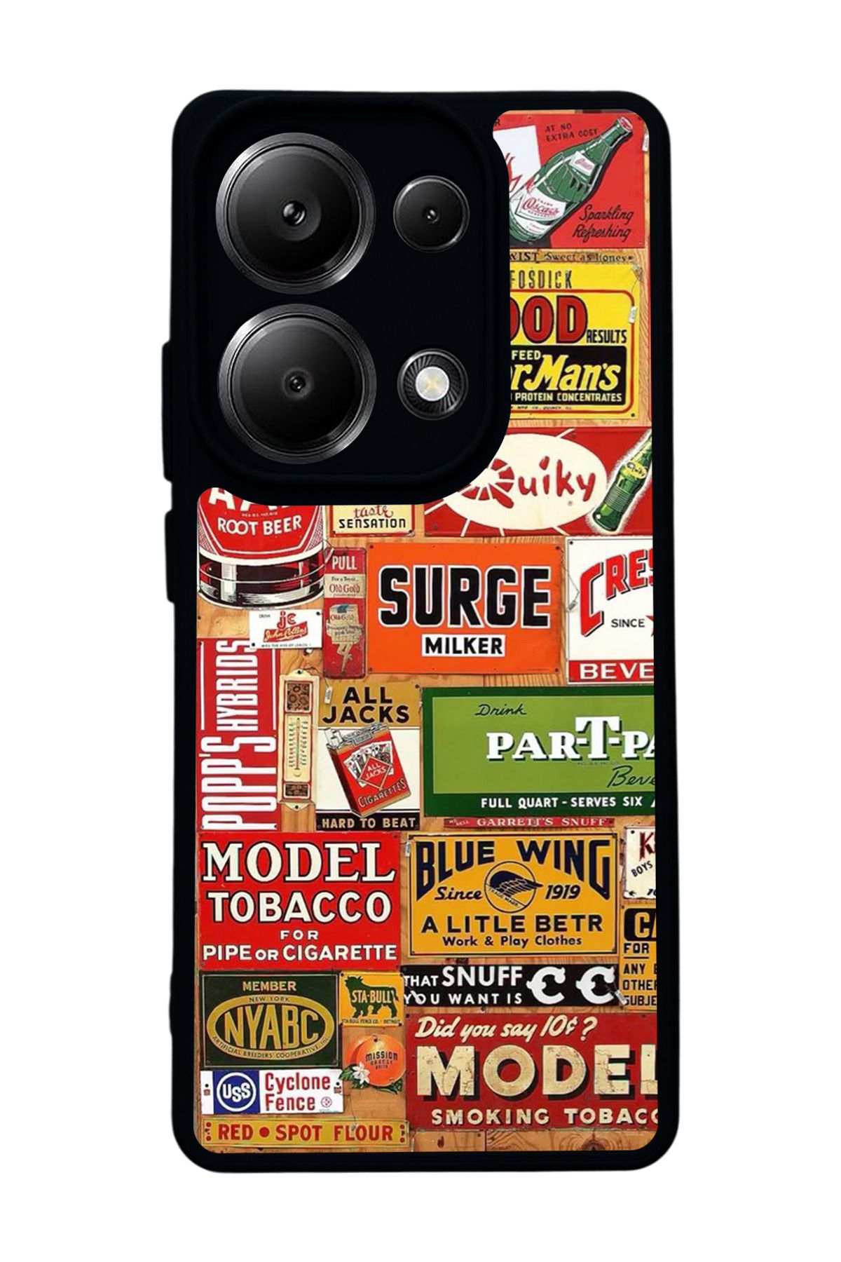 BGAKSESUAR Xiaomi Redmi Note 13 Pro 4G Uyumlu Mat Siyah Kılıf – Yumuşak Silikon, Koruyucu, Şok Emici Kapak