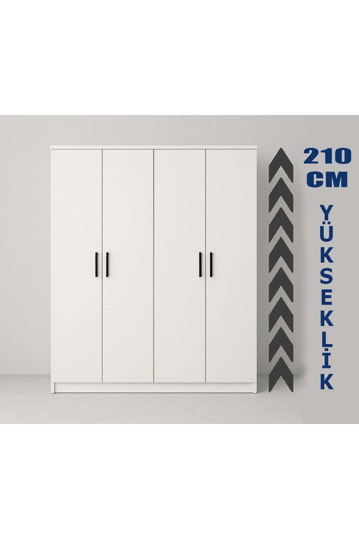 BEKA KRN 4 KAPAKLI 210CM GARDIROP
