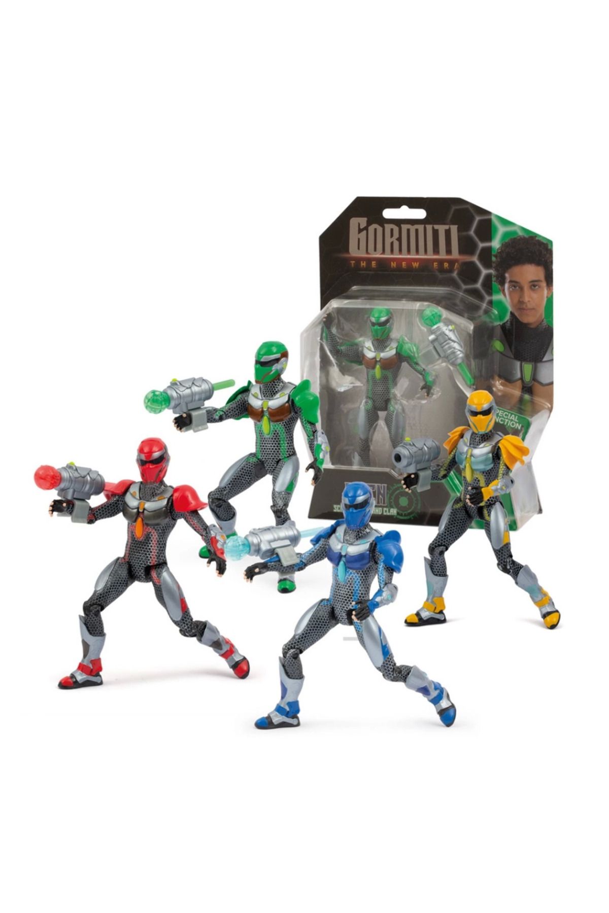 MR RZN STORE Gormiti Figür Scion & Hucüm Hamlesi 15 cm