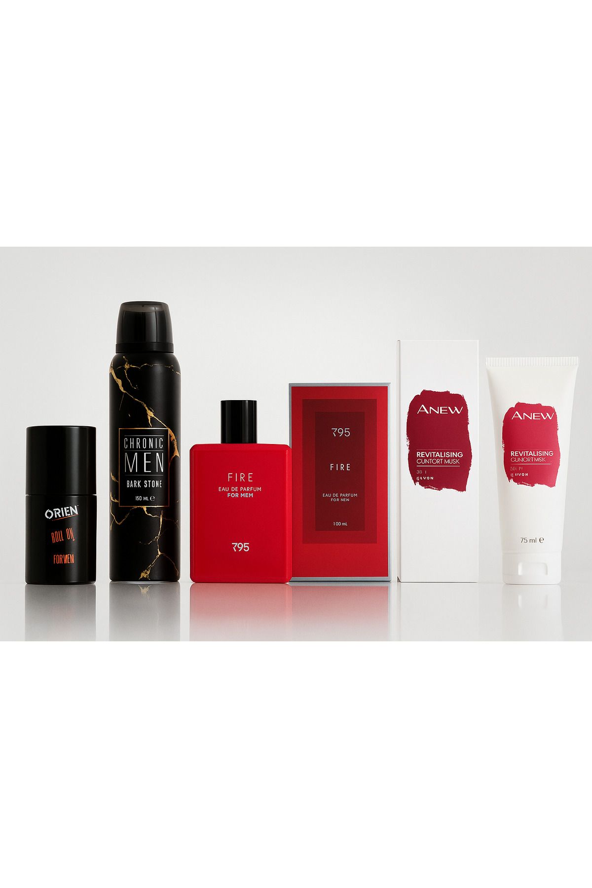 Rebul Fire R-95 EDP 4lü Erkek Parfüm Seti