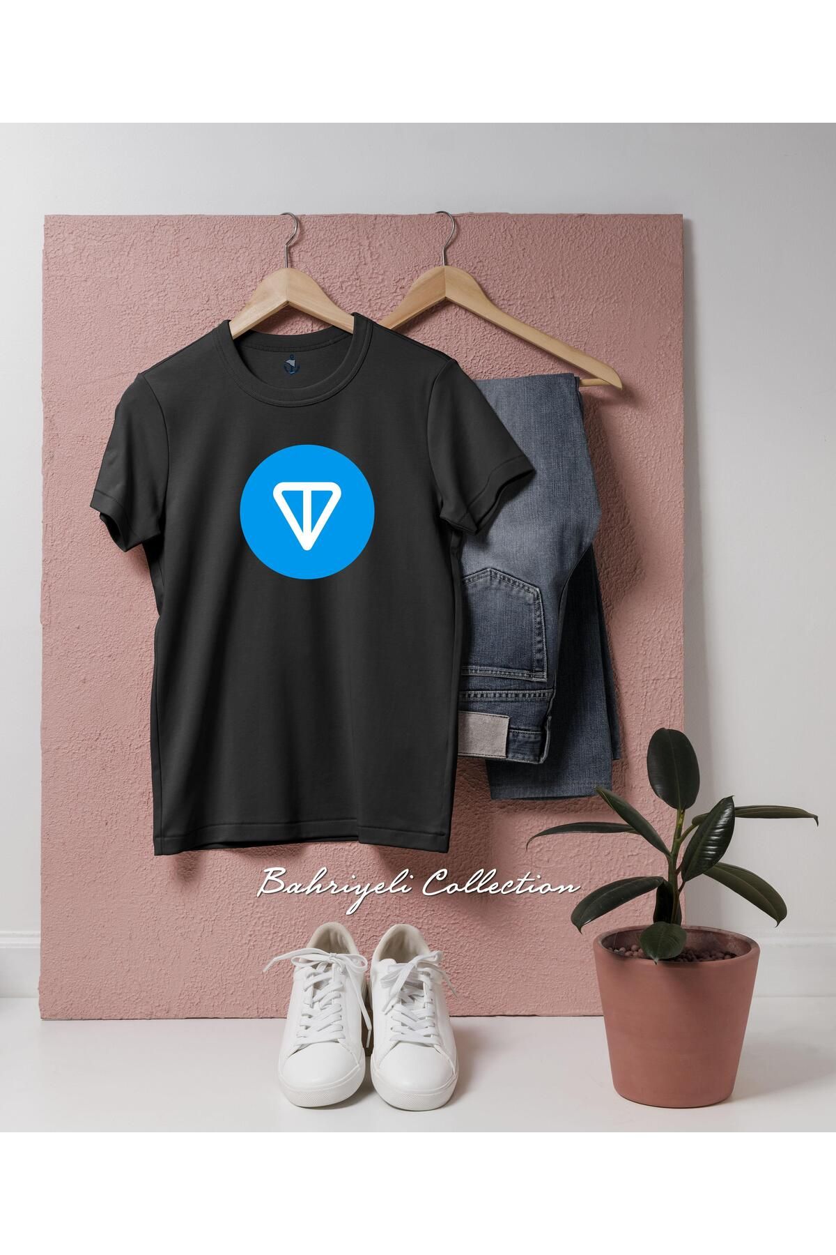 bahriyeli.jpeg Oversize TON Coin Tasarımlı Unisex T-Shirt