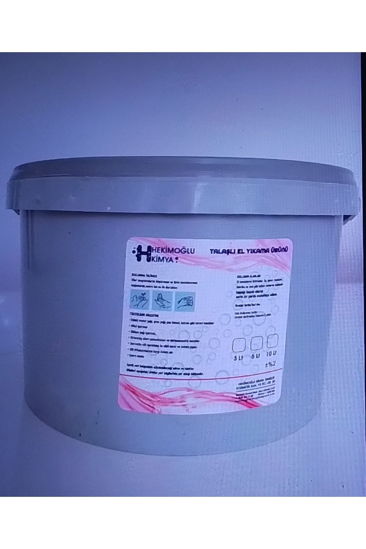 HEKİMOĞLU TALAŞLI EL YIKAMA ÜRÜNÜ 4kg