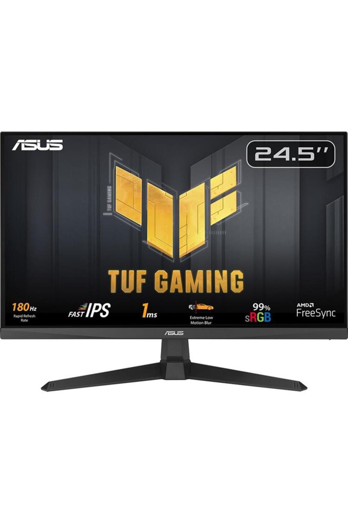 Vobotek Teknoloji 24.5" Tuf Gaming VG259Q3A 180Hz 1ms Full Hd Freesync Fast IPS Gaming Monitör