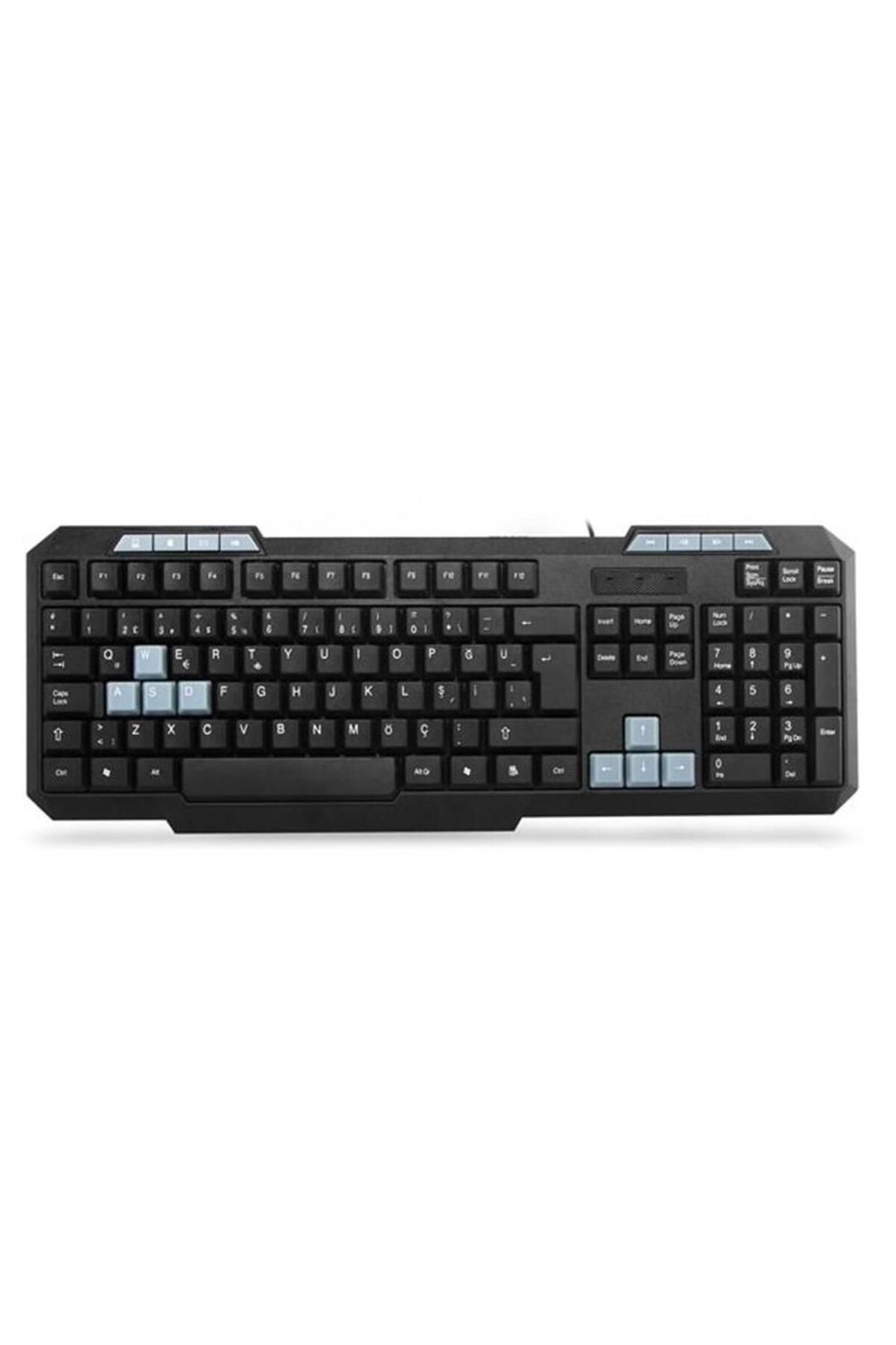 Vobotek Teknoloji KB-700 Siyah Usb Q Multimedya Klavye