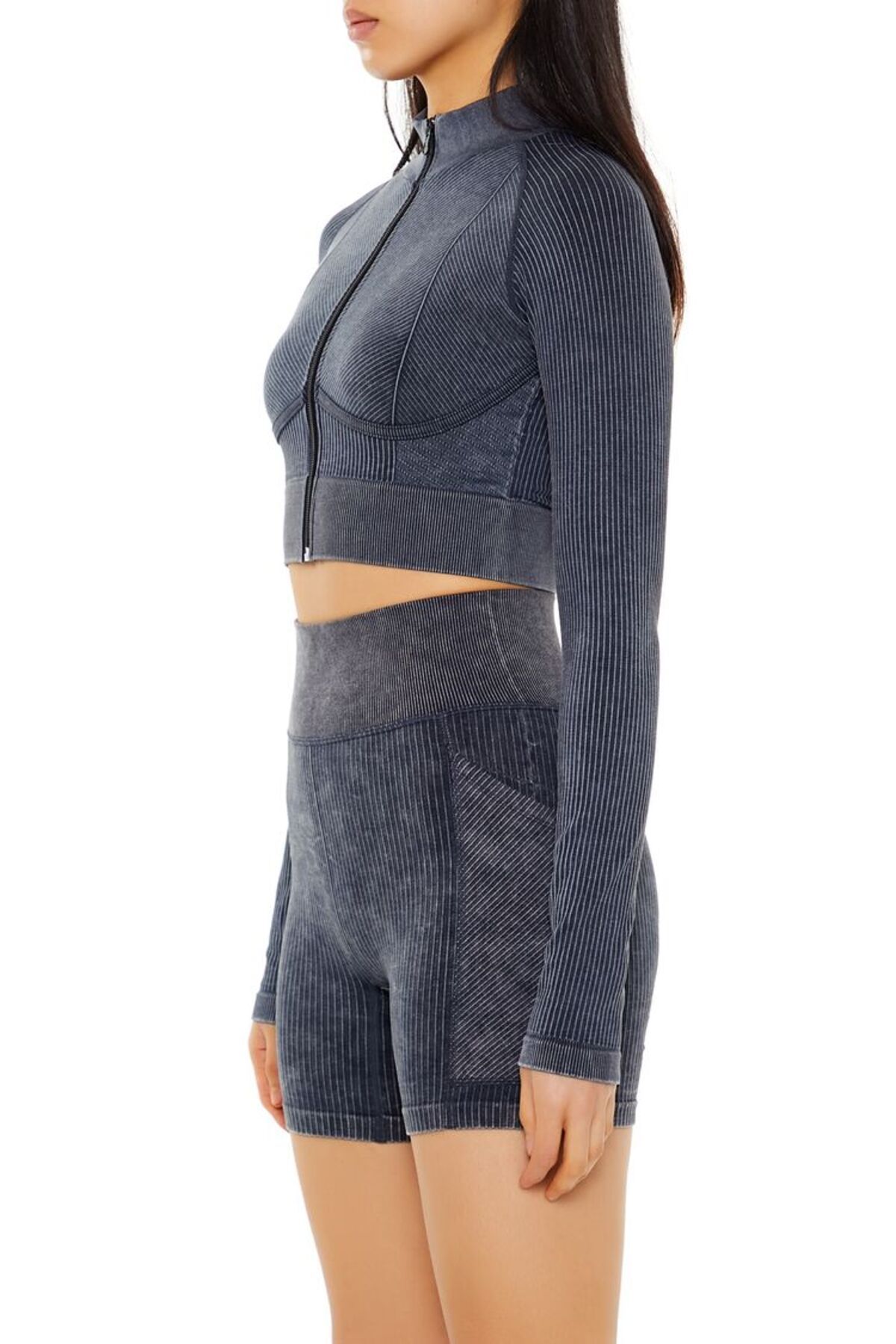 Forever 21 Active Dikişsiz Crop Ceket