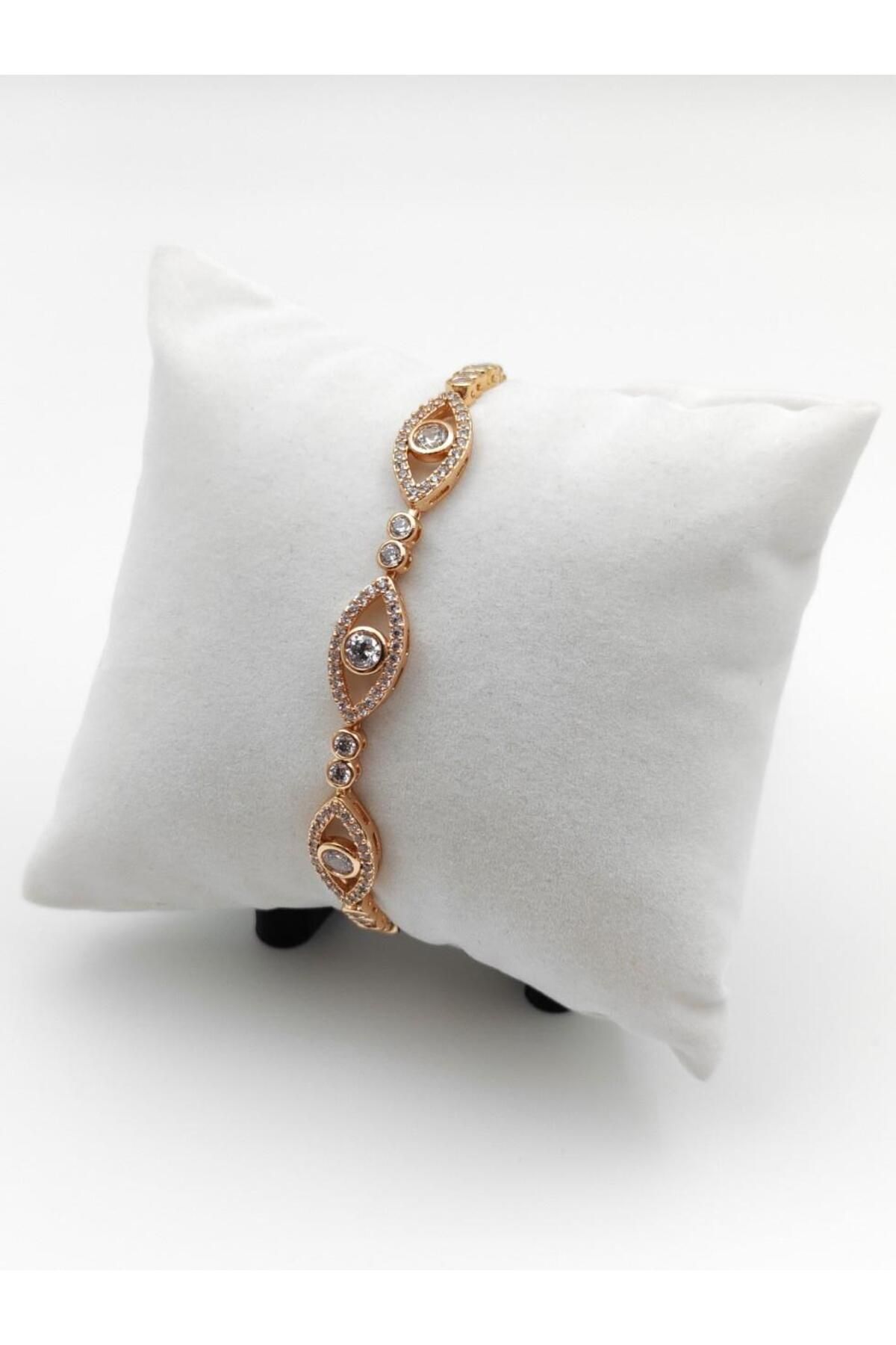 Nsl Jewels 3 GÖZ TAŞLI BİLEKLİK