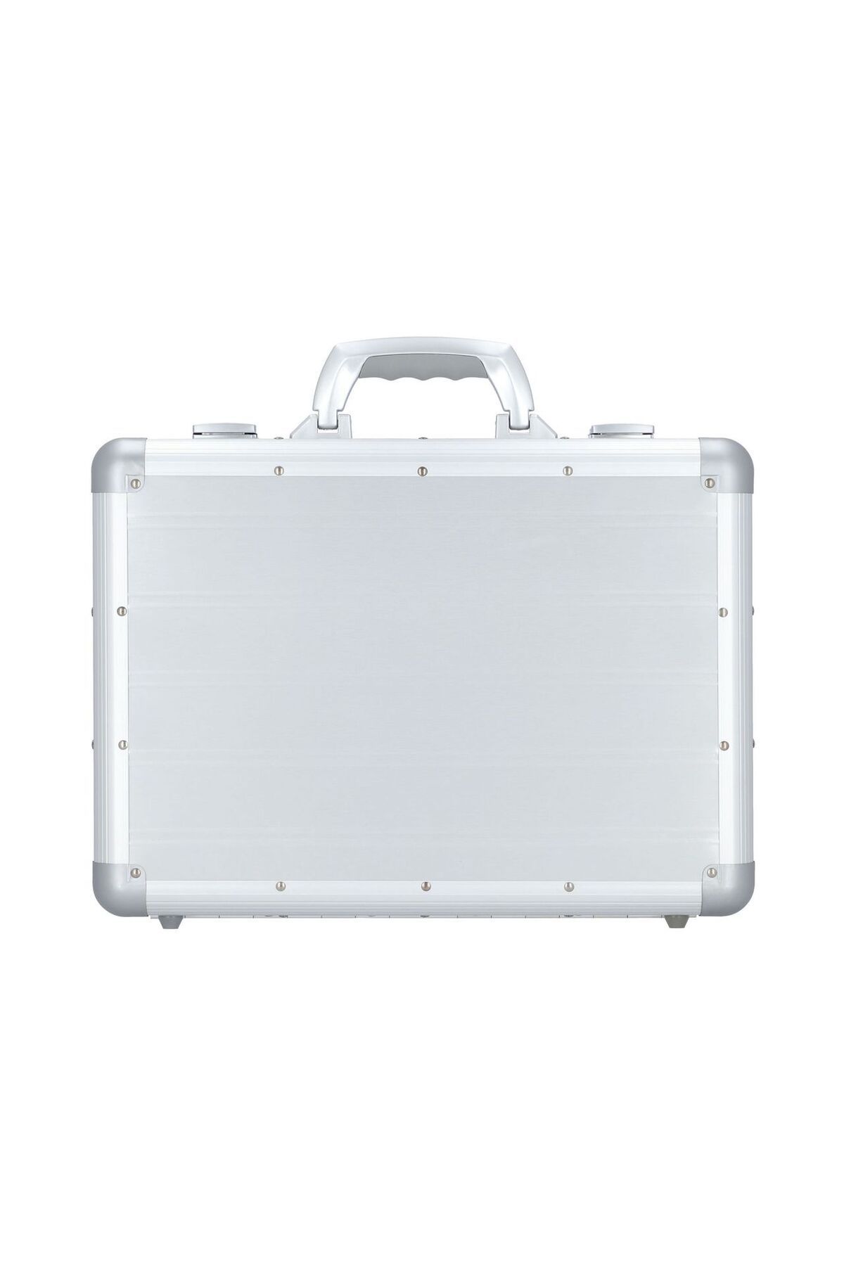 Alumaxx 45 cm Laptop Gözlü Evrak Çantası, Alüminyum, Organizerli, Gümüş