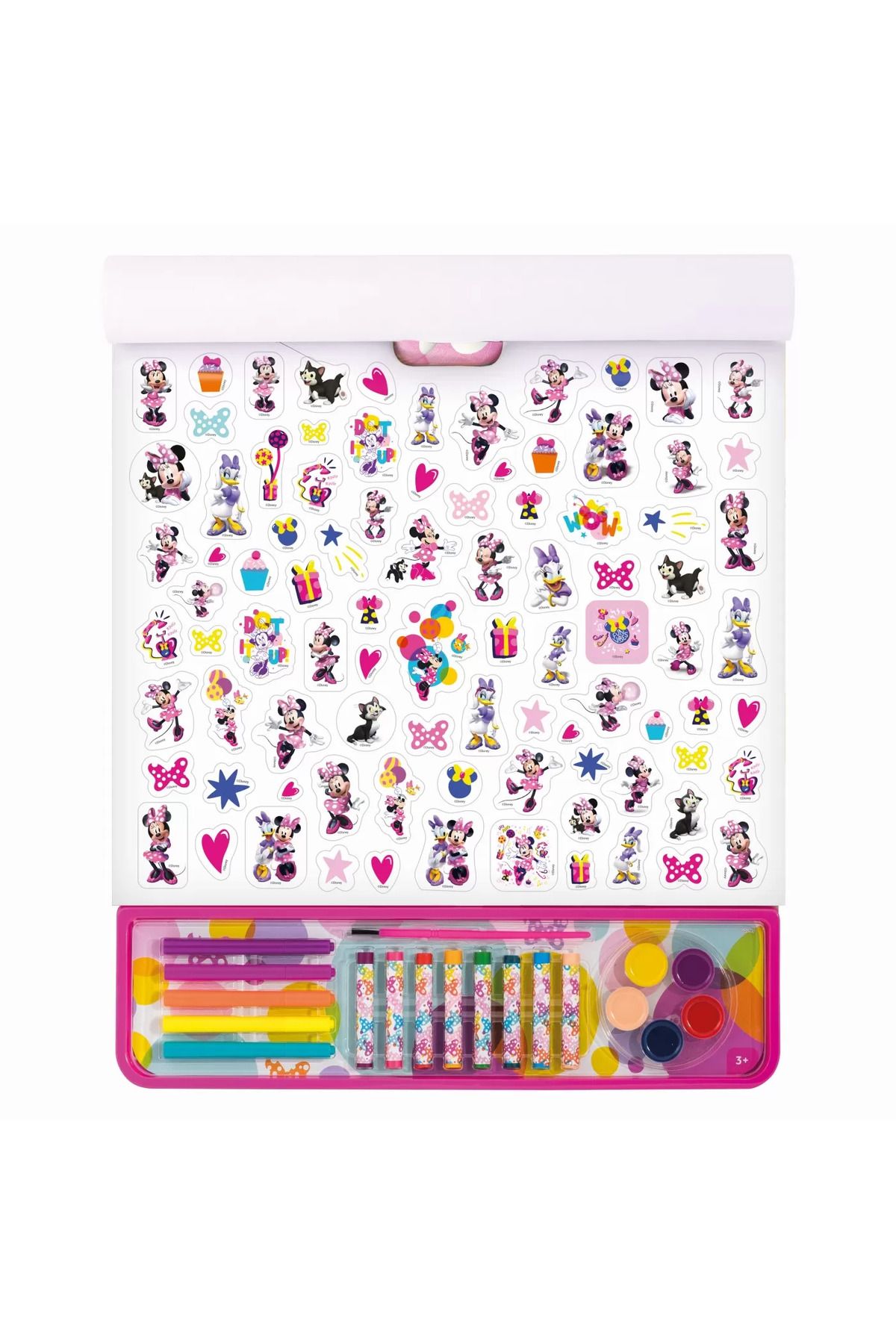Minnie Mouse-MINNIE GIGA BLOCK 5 IN 1 DRAWING SET 4