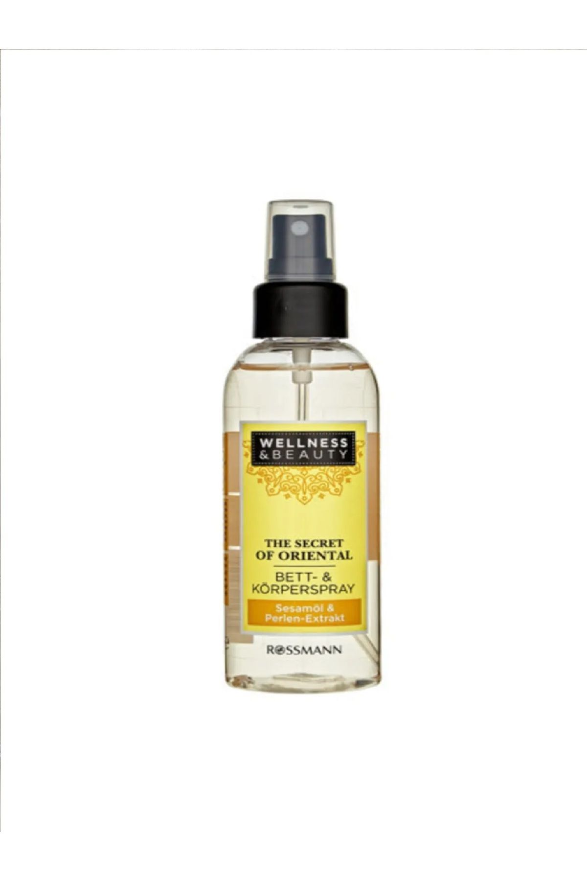 Wellness Beauty Oriantel Susam Yağı ve İnci Özü İçeren Masaj ve Vücut Yağı 150 ml Sprey