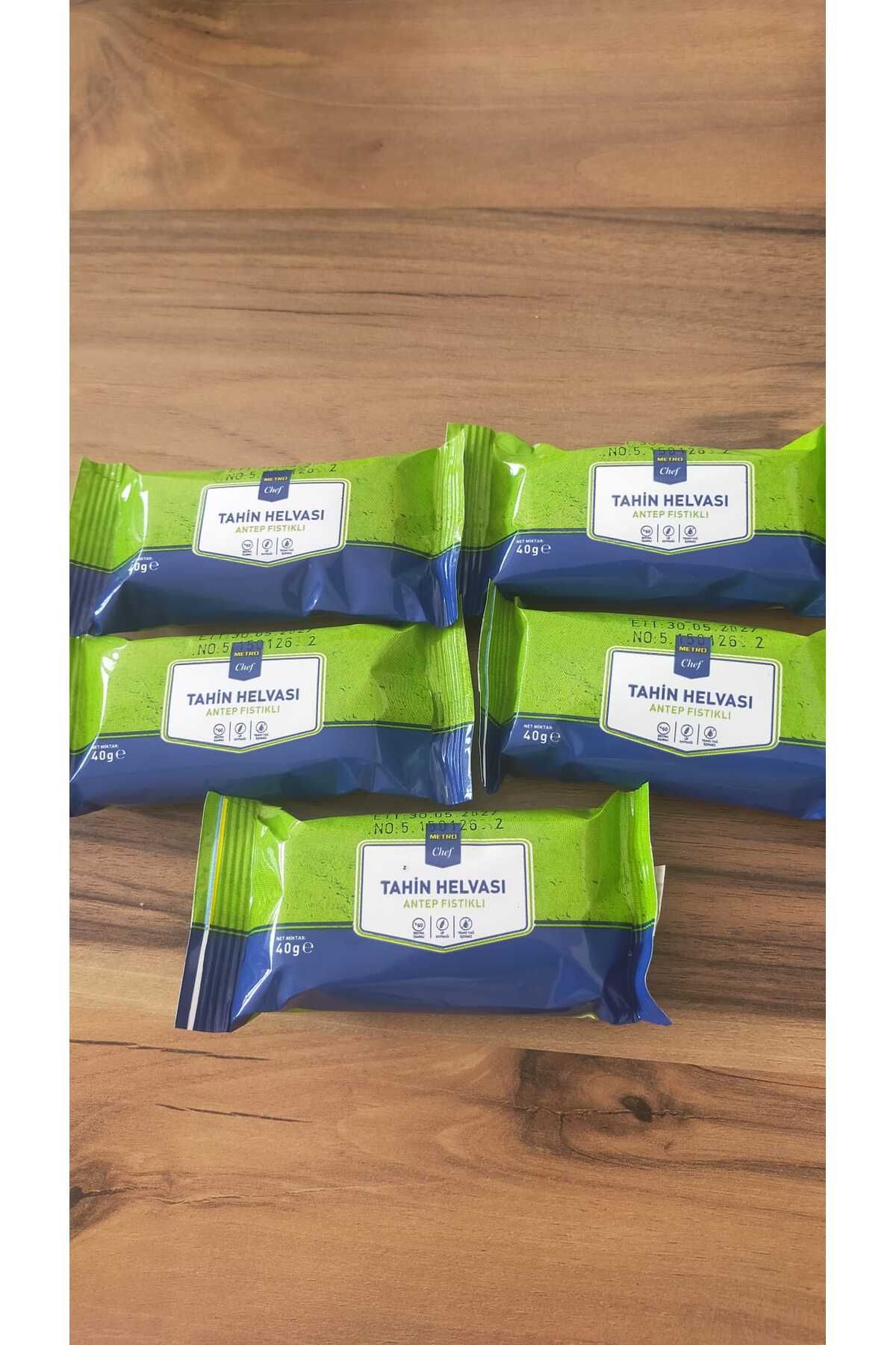 METRO ANTEP FISTIKLI TAHİN HELVASI 40 GR * 5 ADET