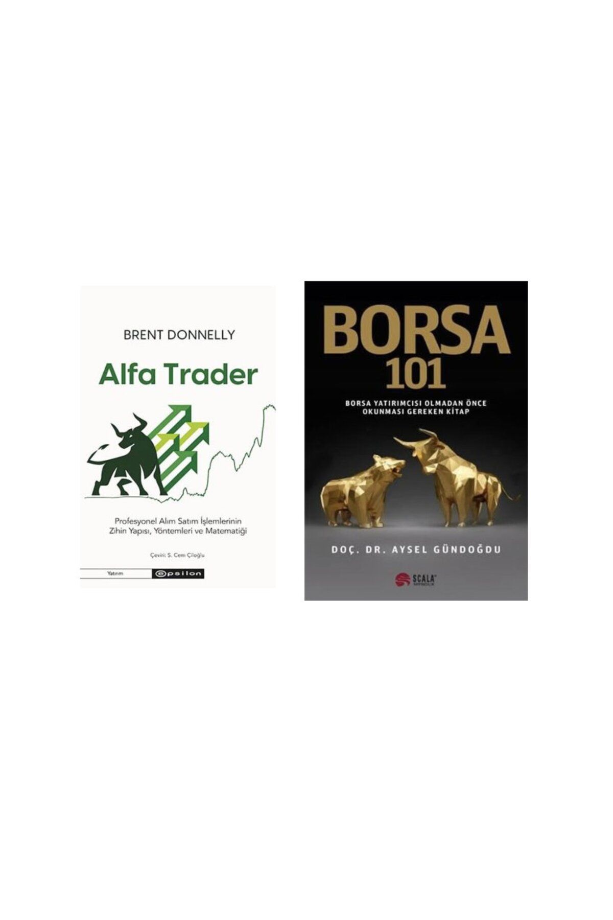 Scala Yayıncılık alfa trader + borsa 101 =2 set