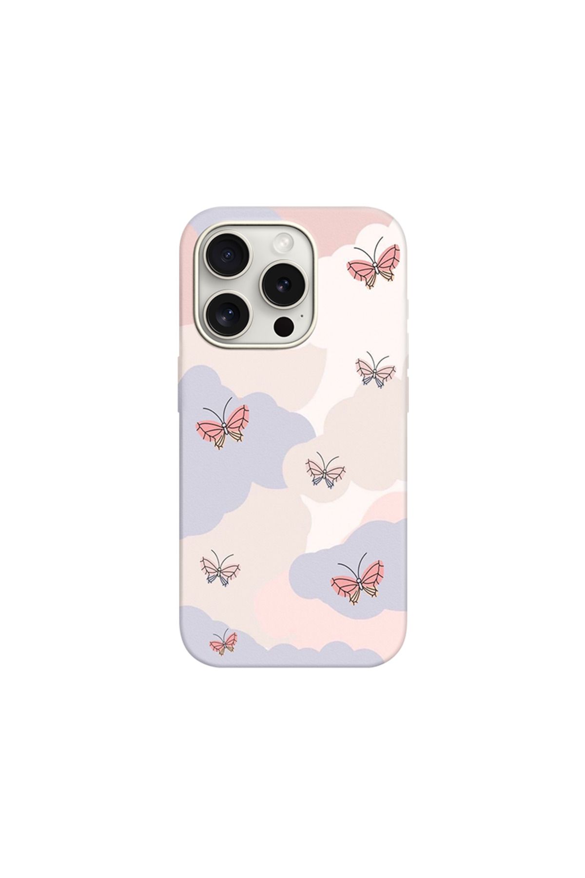 Noir İphone 11 Uyumlu Desenli İçi Kadifeli Lansman Kılıf