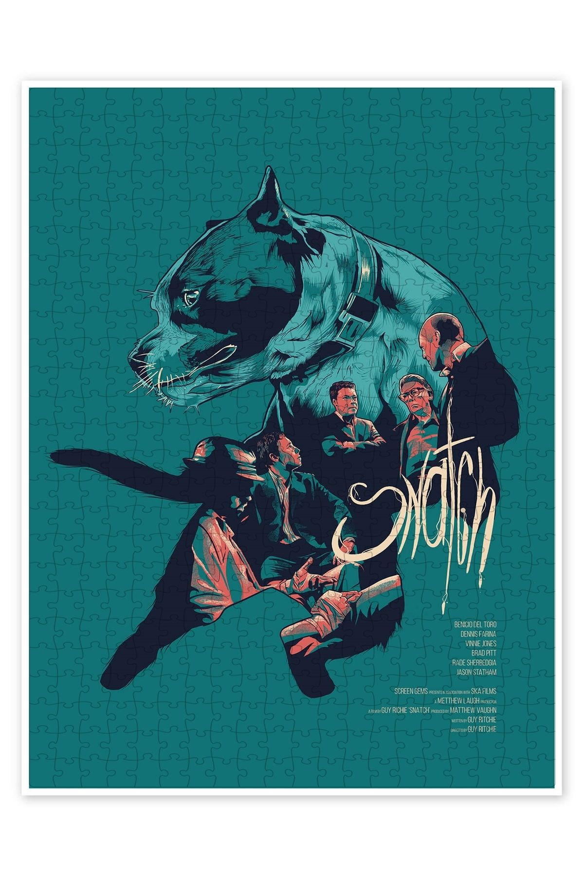 Jeronkarji Snatch 500 Parça Puzzle Yapboz Klasik Film Temalı