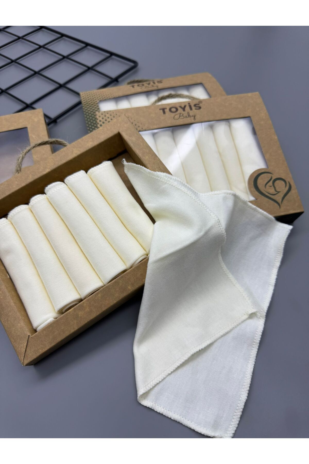 toyis baby TOYİS CRAFT KUTU 7'Lİ & 100 PAMUKLU AĞIZ MENDİLİ