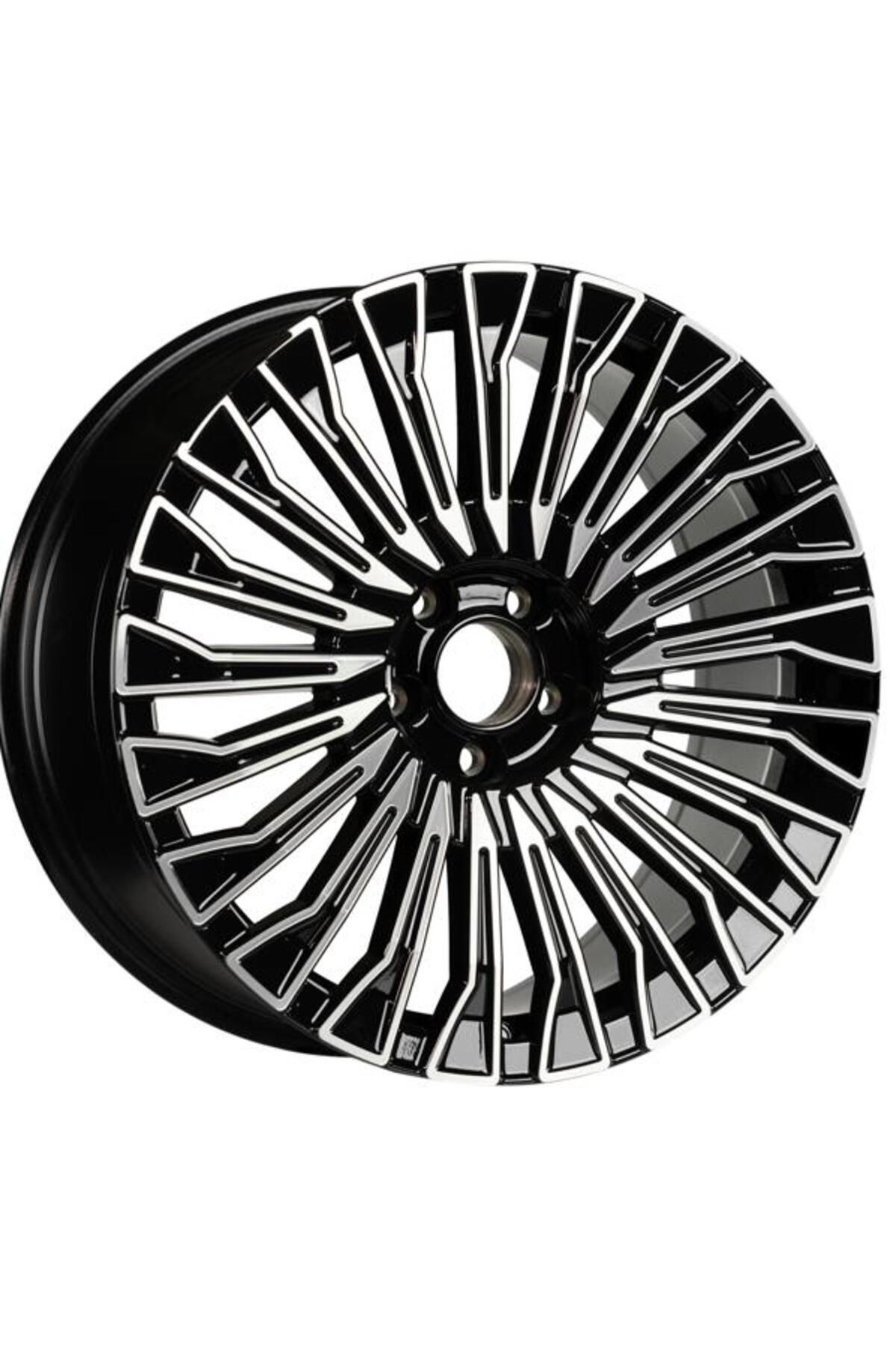 Emr -S1021-01 9.5x19" -5x112 ET48 66.6 Deep Black Diamond Gloss Jant (4 Adet)