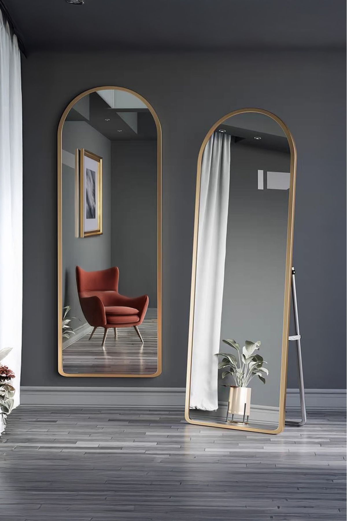 Perotti Riflesso Gold Boy Aynası 60x180 cm