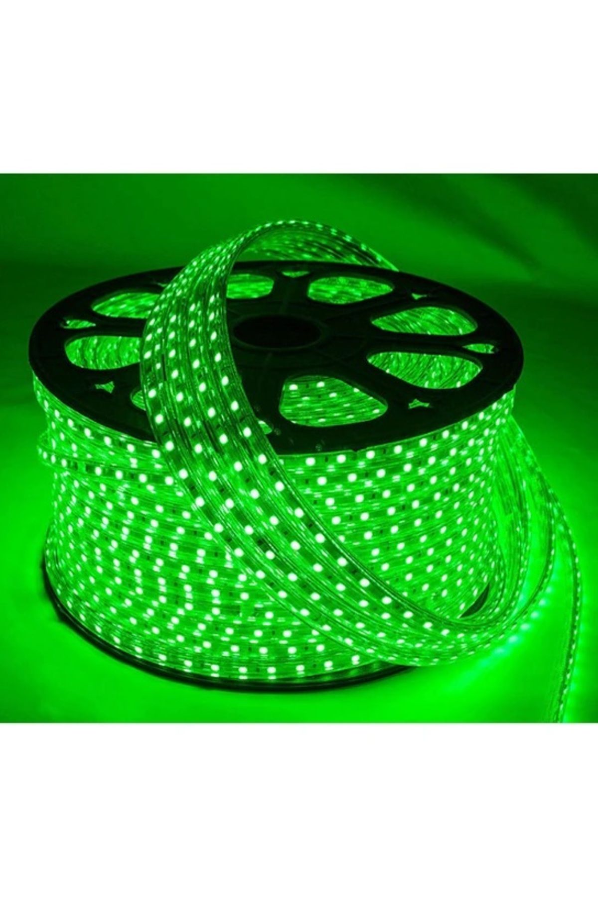 Cata 220V DIŞ MEKAN HORTUM ŞERİT LED YEŞİL ( 60LED/MT )
