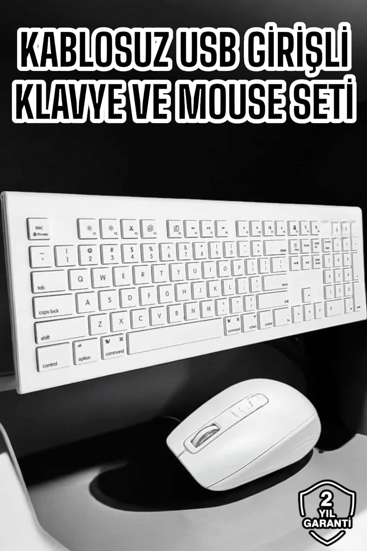feifei Q Klavye Klavye Ve Mouse Seti Usb Girişli Kablosuz