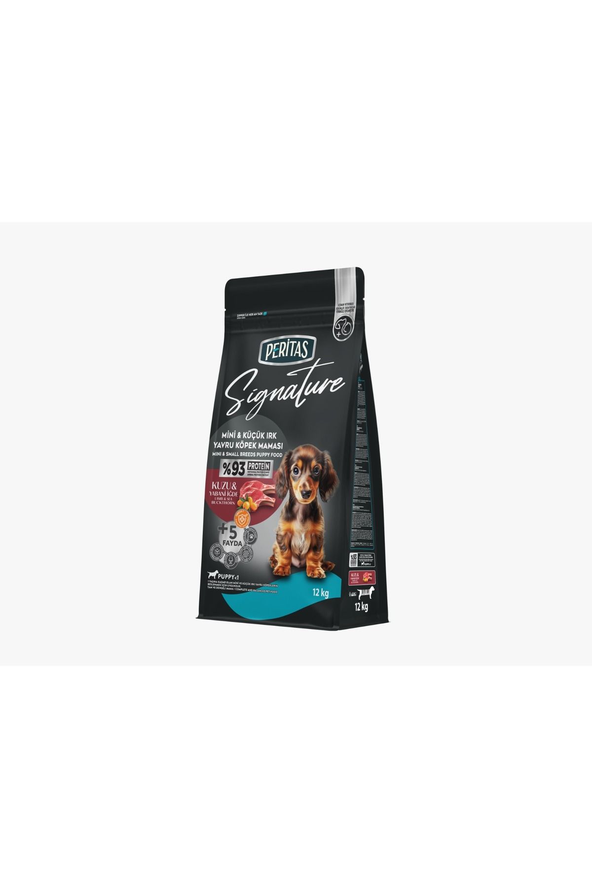 PERİTAS ORTA VE BÜYÜK IRK YAVRU KÖPEK MAMASI 12 KG