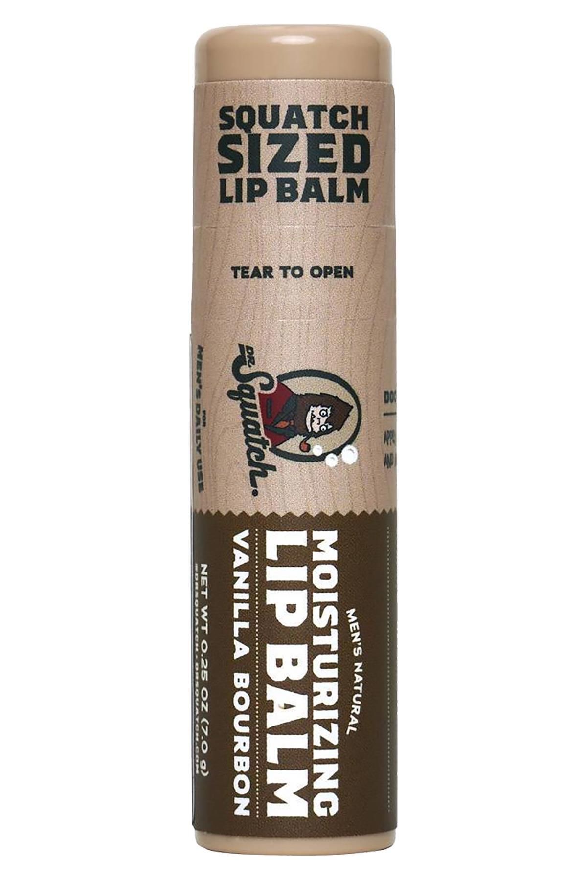 Dr Squatch Dr.Squatch Men's Vanilla Bourbon Nemlendirici Dudak Balsamı 7GR