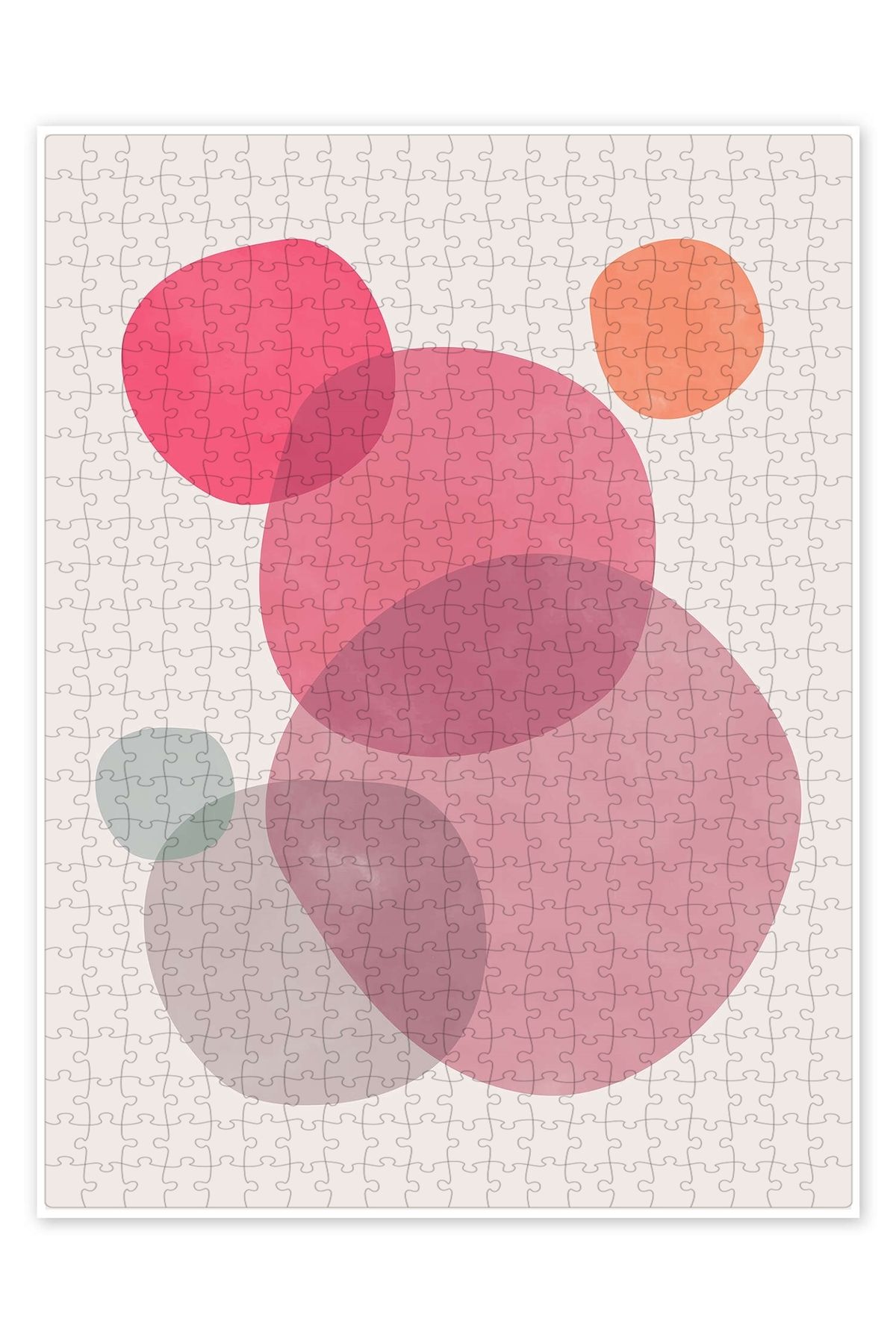 Jeronkarji Bubbles III 500 Parça Puzzle Yapboz Bohem Soyut Sanat Temalı