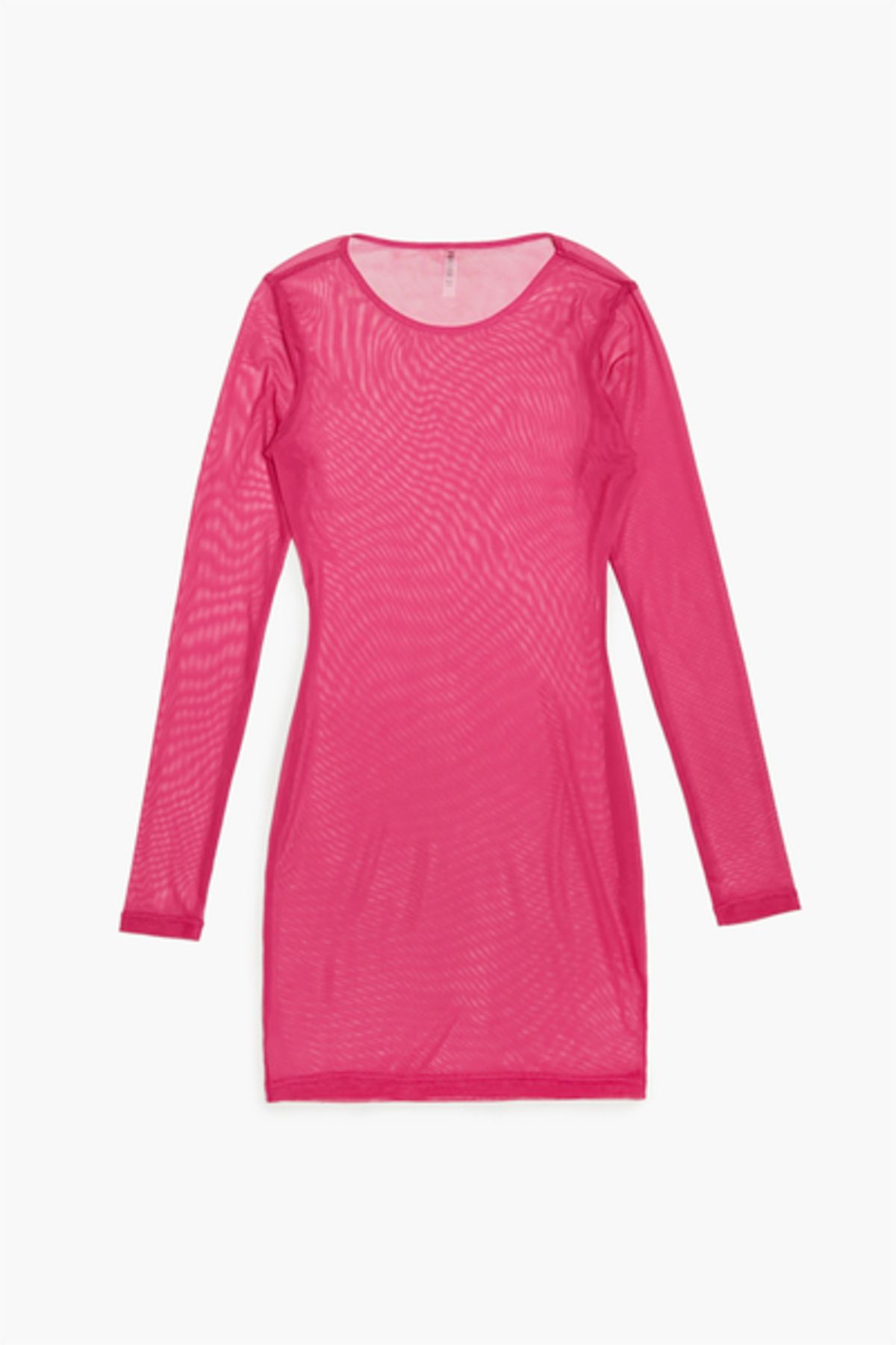 Forever 21 Transparan Mini Plaj Elbisesi