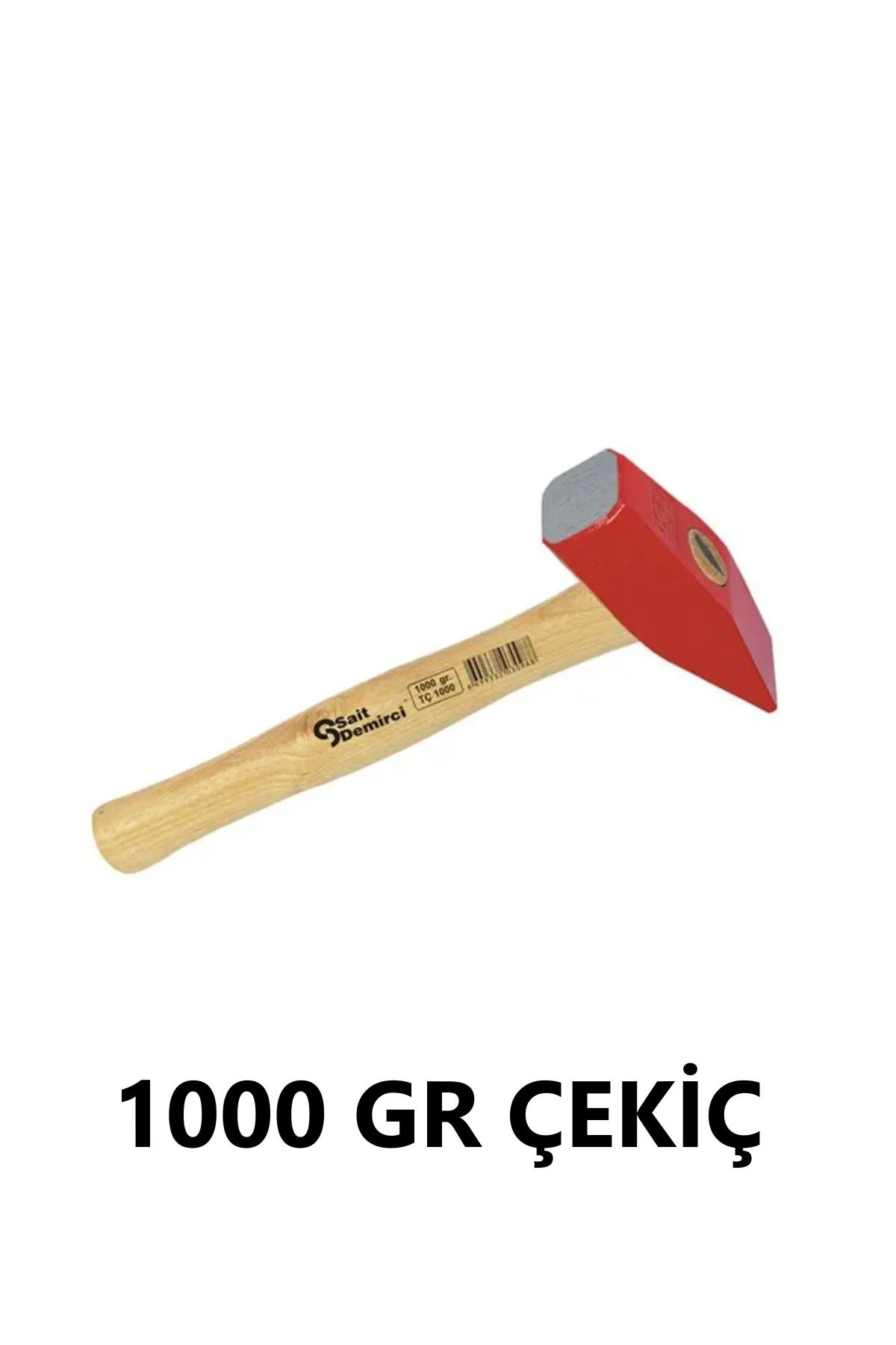 Sait Demirci TESVİYELİ ÇELİK ÇEKİÇ 1000 G