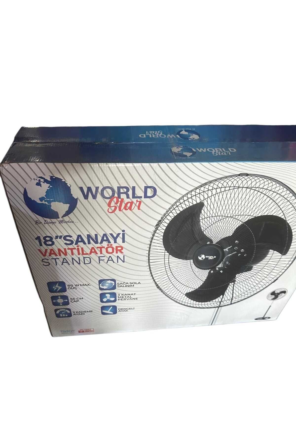 World Star 18 İNÇ 3 KANATLI SANAYİ TİPİ VANTİLATÖR